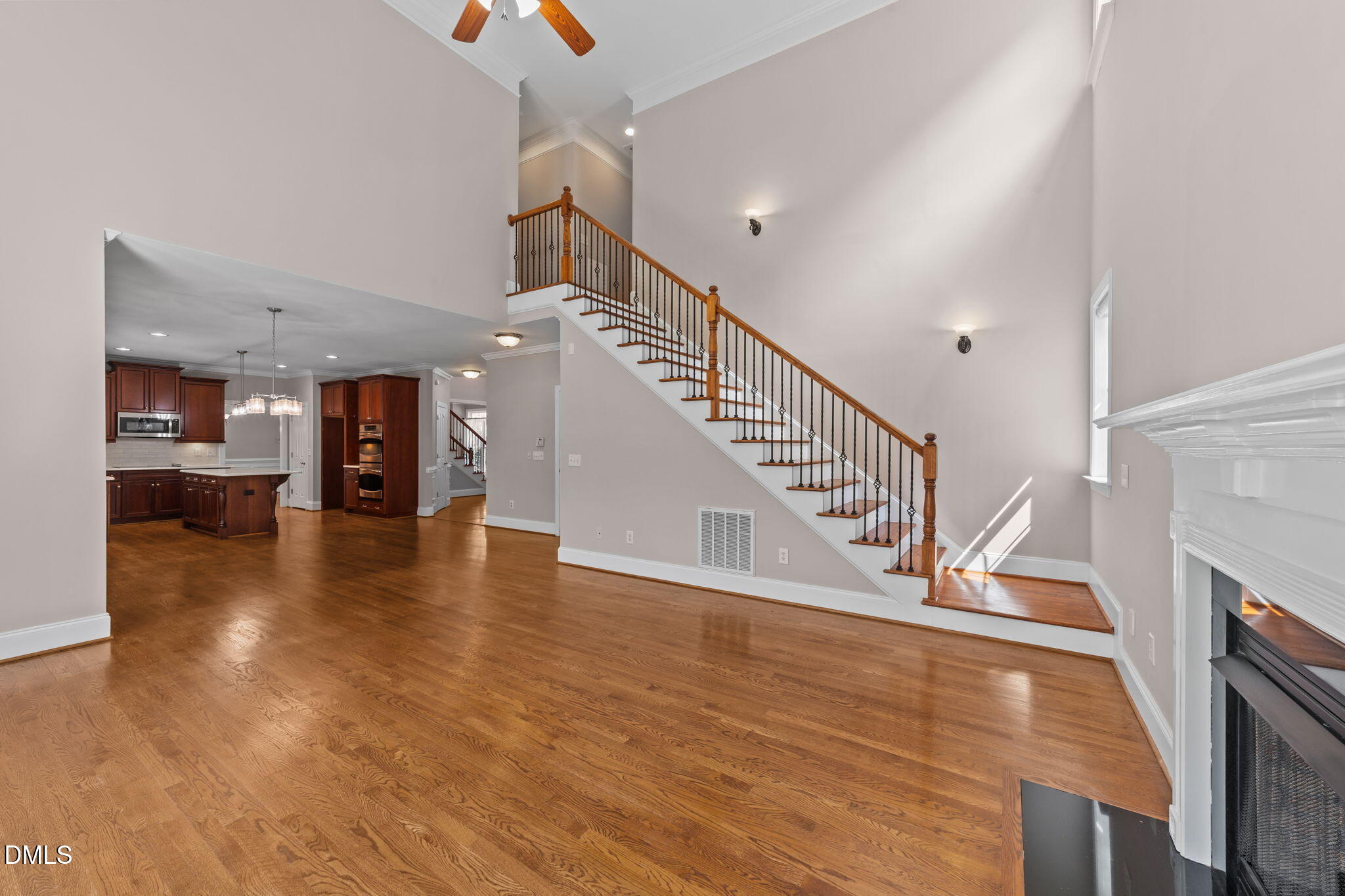 1405 Wakefield Farm Road Zebulon, NC 27597 - Photo 53 of 64 a view of entryway and hall with wooden floor