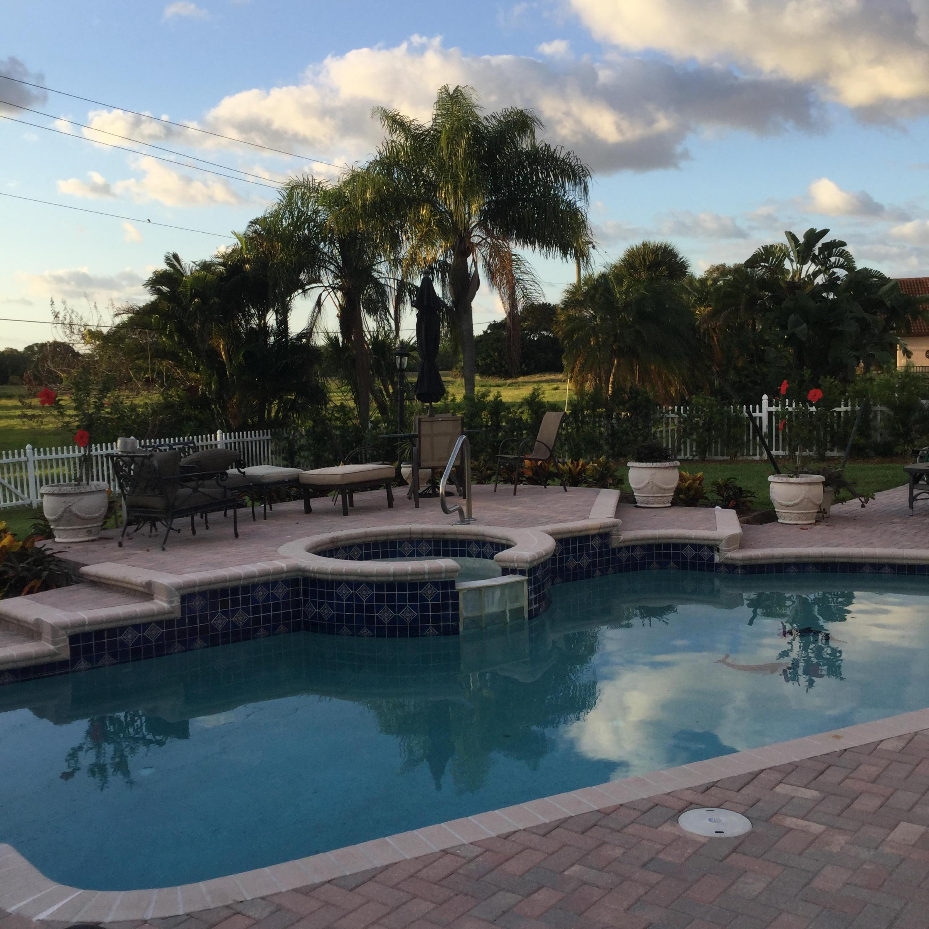 7644 Fairway Trail Boca Raton, FL 33487 - Photo 11 of 11 Pool and Spa with large yard
