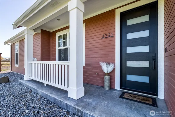 a view of front door of a house