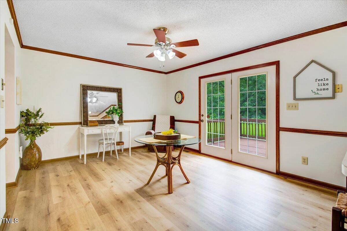 1860 Little Devine Road Selma, NC 27576 - Photo 27 of 46 Dining w/French door to deck