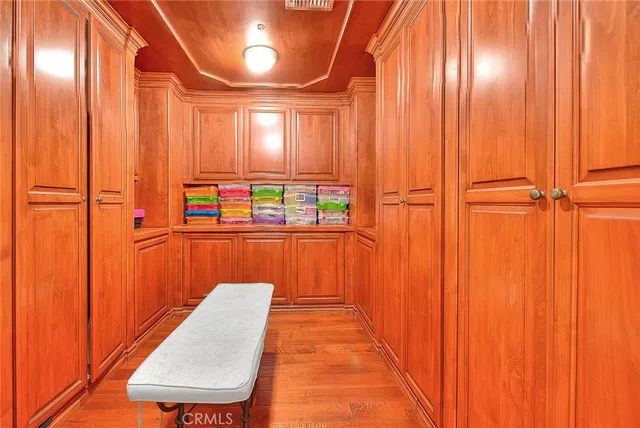 a bed room with bed and window