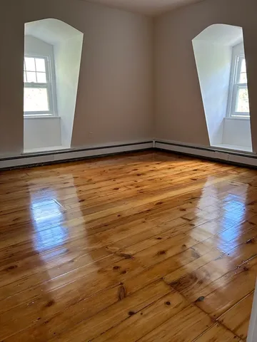 a small space with a window