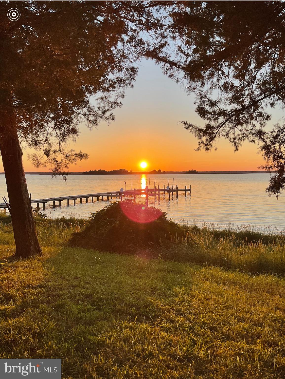 26388 Mt Vernon Road Princess Anne, MD 21853 - Photo 5 of 43 Sunset over neighbor's pier