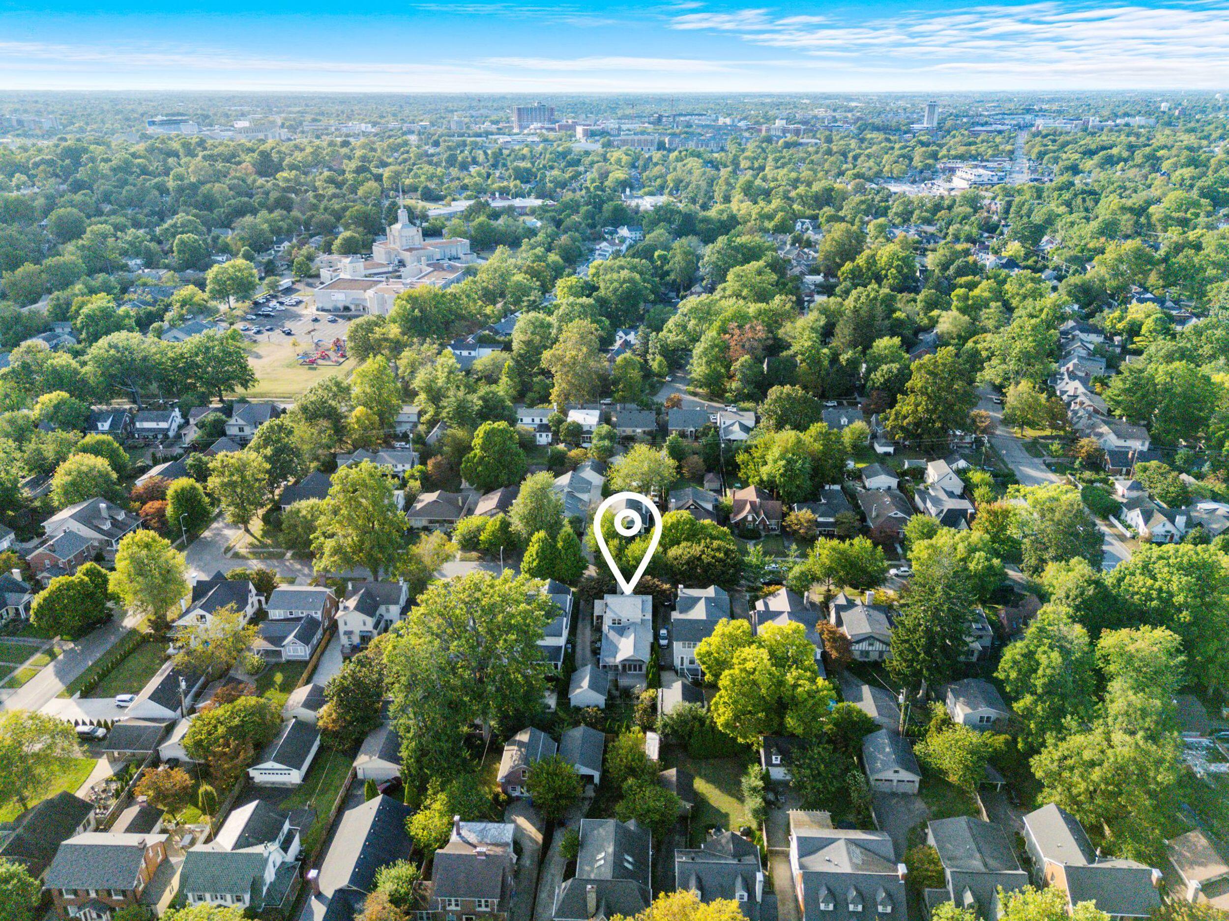 424 Ridgeway Road Lexington, KY 40502 - Photo 66 of 74 overhead view