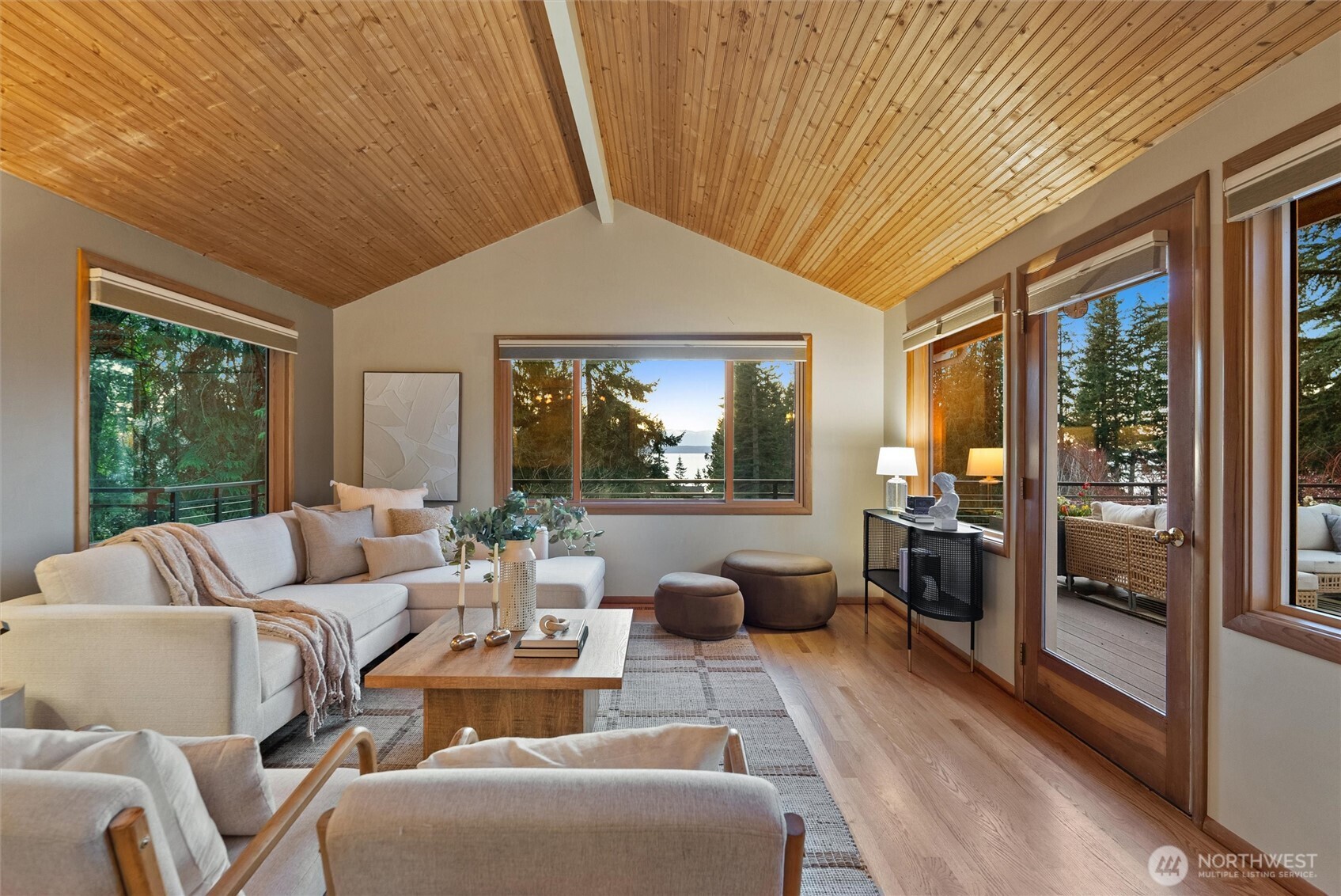 18431 High Street Edmonds, WA 98020 - Photo 2 of 40 a living room with furniture and a large window