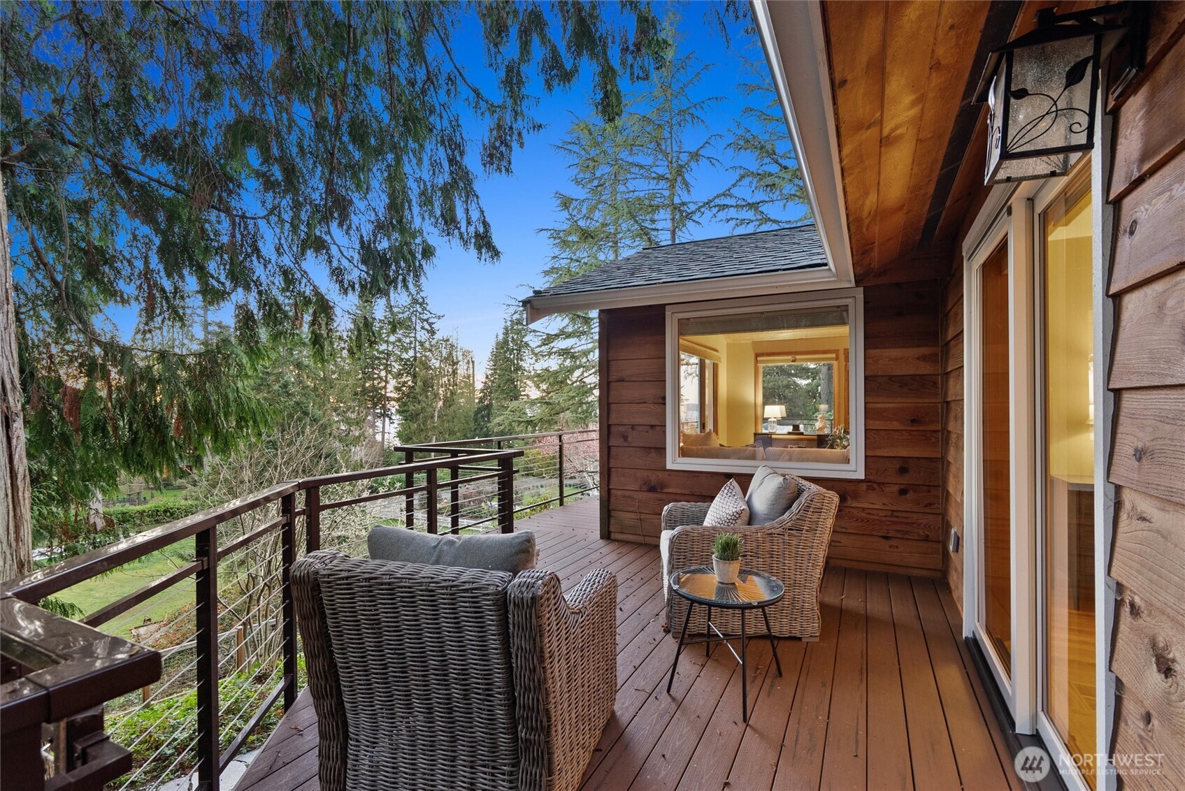 18431 High Street Edmonds, WA 98020 - Photo 21 of 40 a view of a balcony with couch