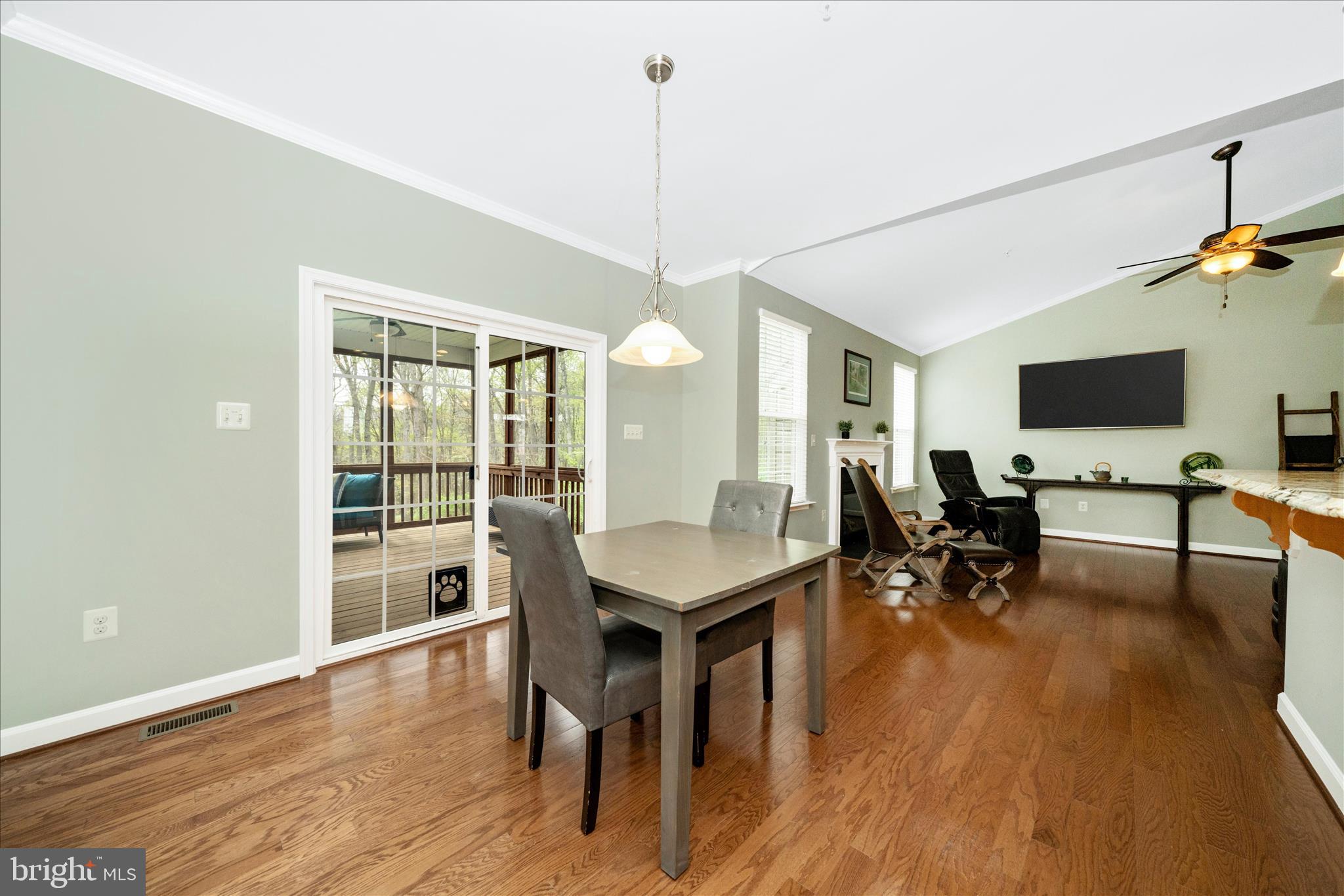 3156 Sumantown Road Middletown, MD 21769 - Photo 16 of 62 a view of a livingroom with furniture and a floor to ceiling window
