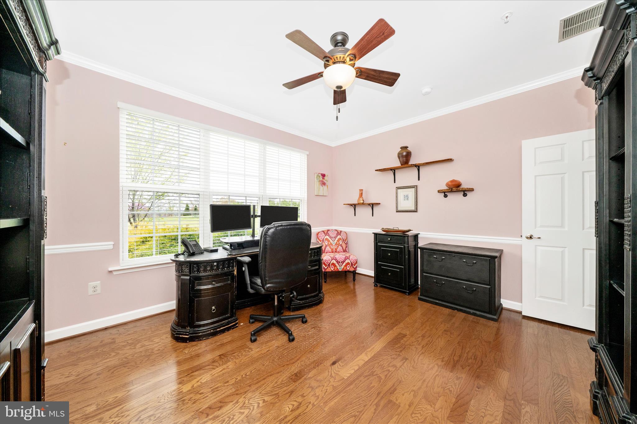 3156 Sumantown Road Middletown, MD 21769 - Photo 32 of 62 a view of a workspace with furniture and a window