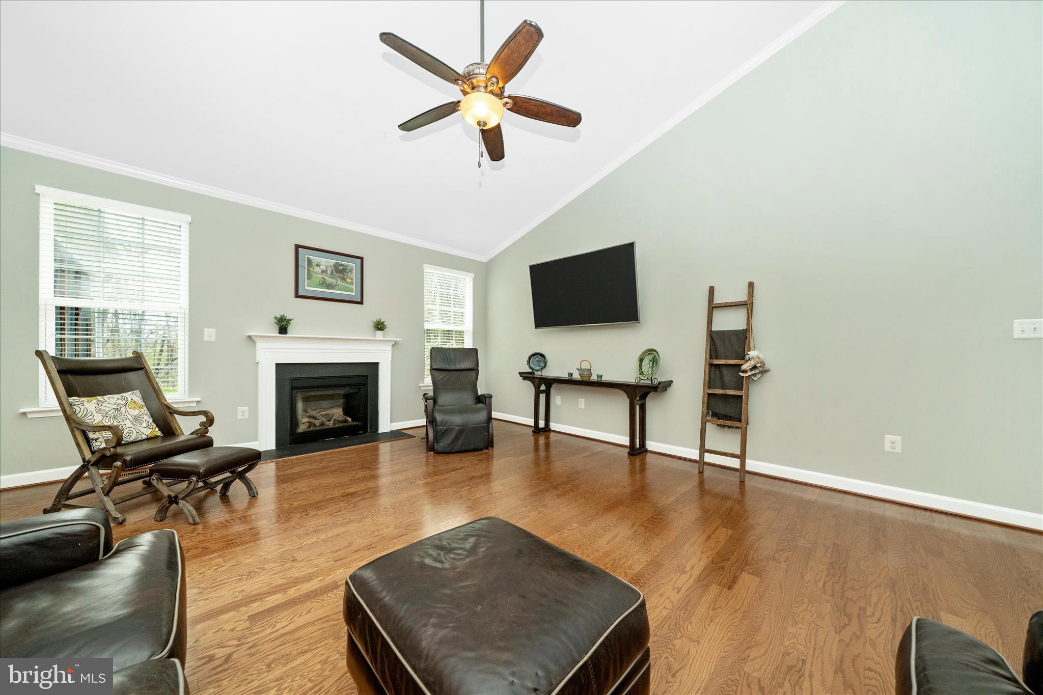 3156 Sumantown Road Middletown, MD 21769 - Photo 8 of 62 a living room with furniture and a fireplace