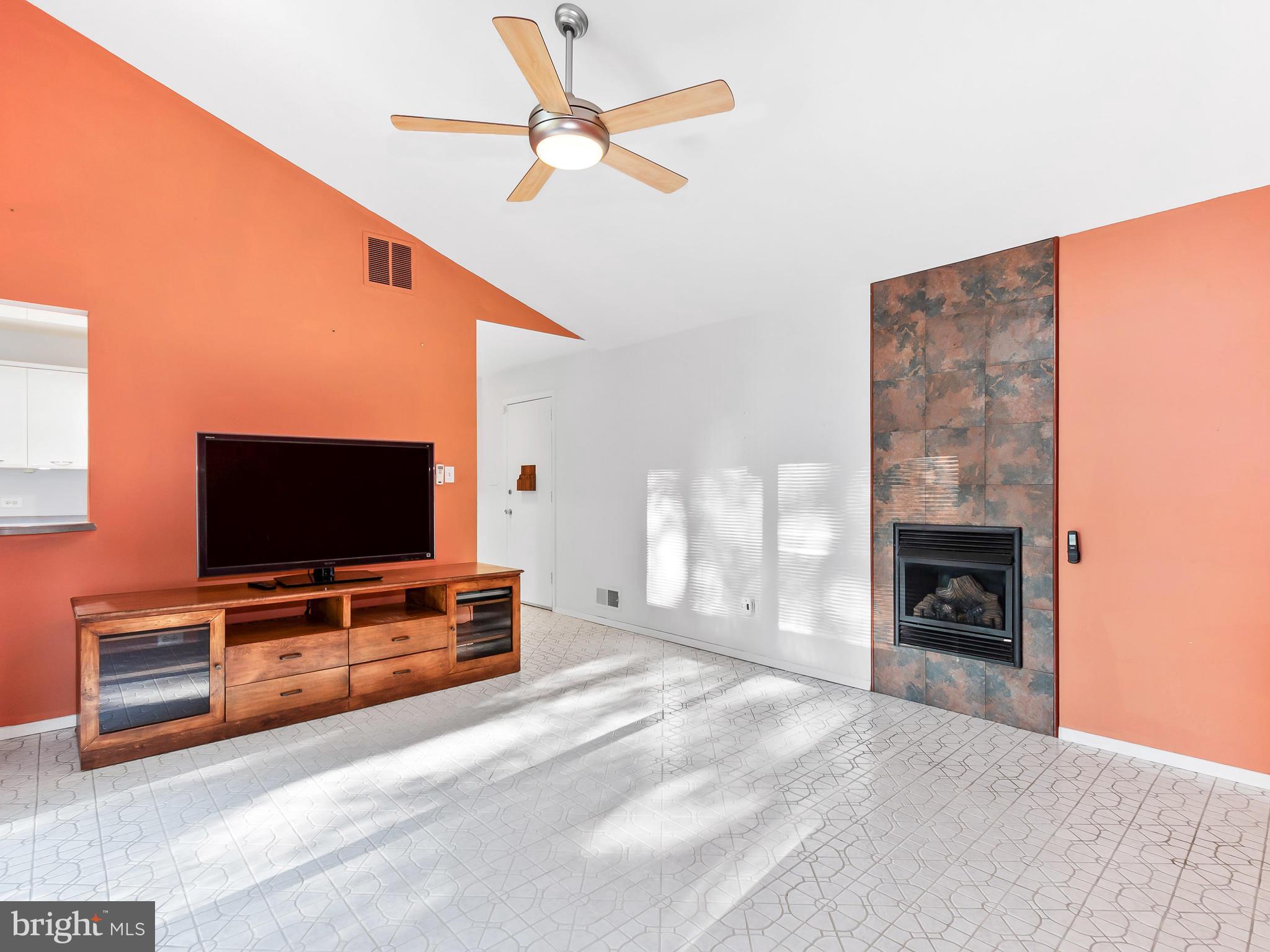 116 Delford Avenue Silver Spring, MD 20904 - Photo 13 of 30 Vaulted Ceilings, Gas Fireplace & Ceiling Fan