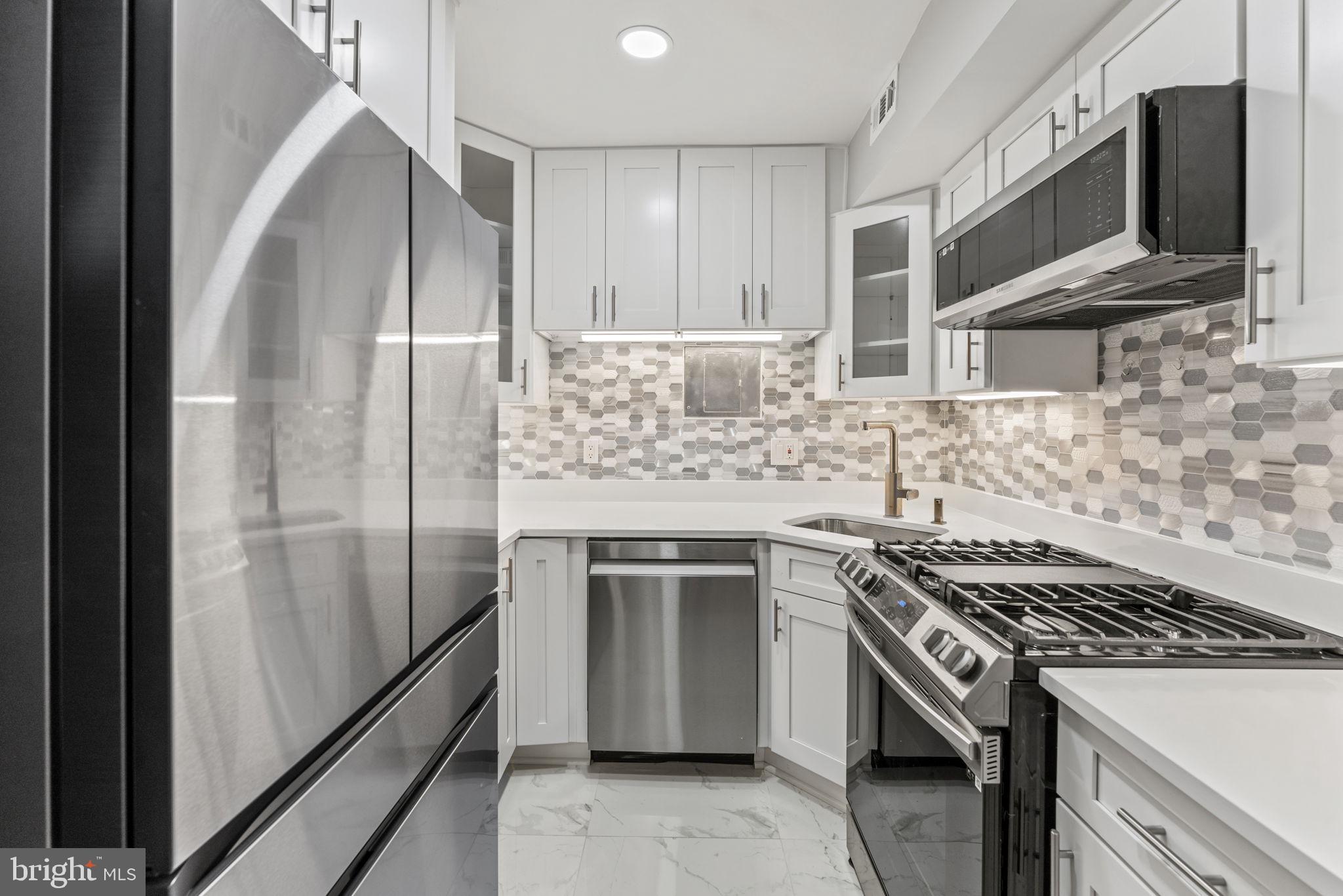 11609 Vantage Hill Road, Unit 2A Reston, VA 20190 - Photo 5 of 20 Fully renovated kitchen