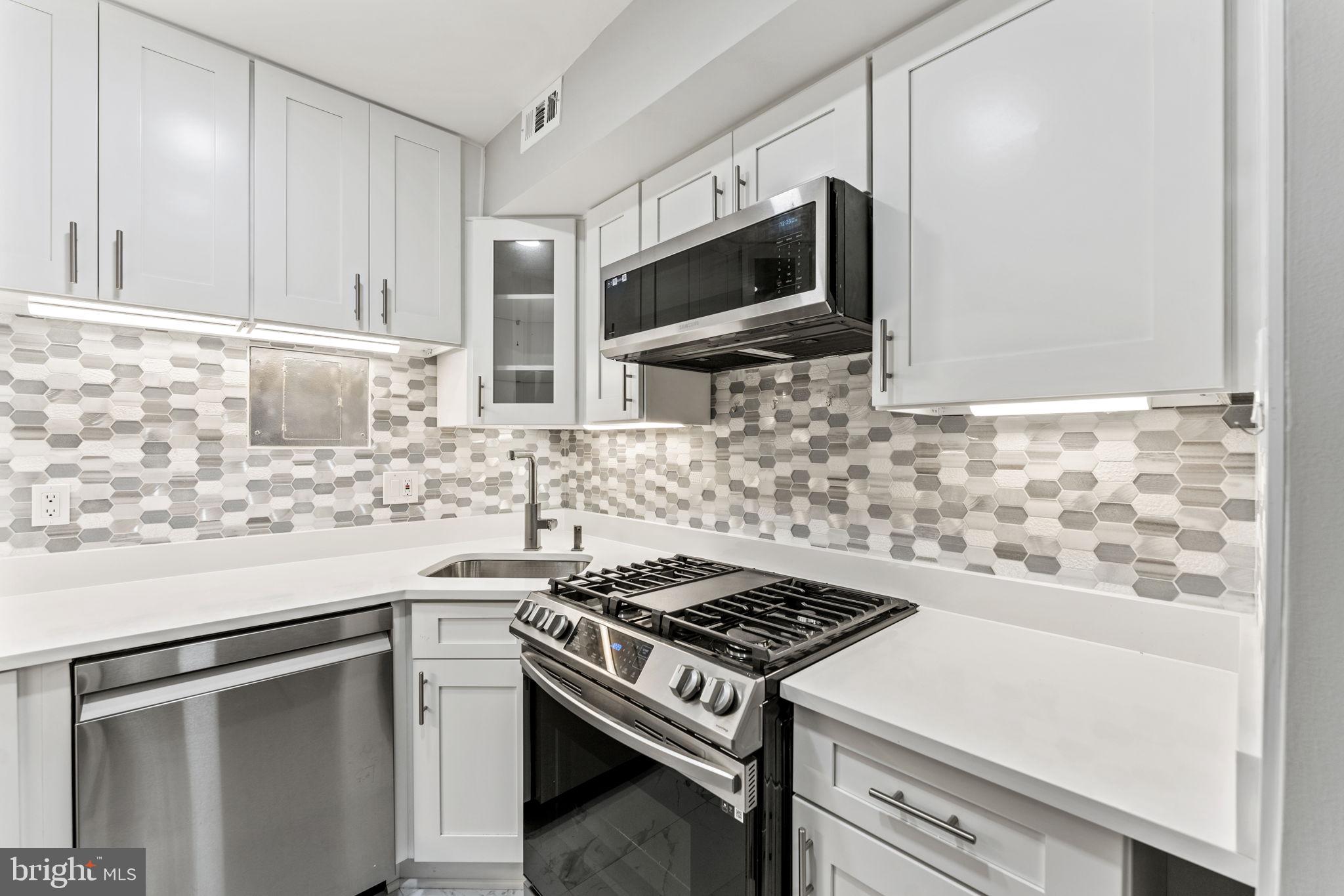 11609 Vantage Hill Road, Unit 2A Reston, VA 20190 - Photo 6 of 20 Fully renovated kitchen