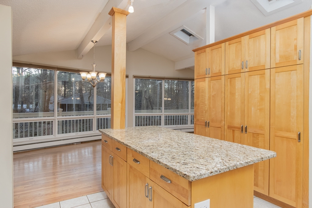 7 No Name Road Stow, MA 01775 - Photo 13 of 42 a view of kitchen with granite countertop window and sink