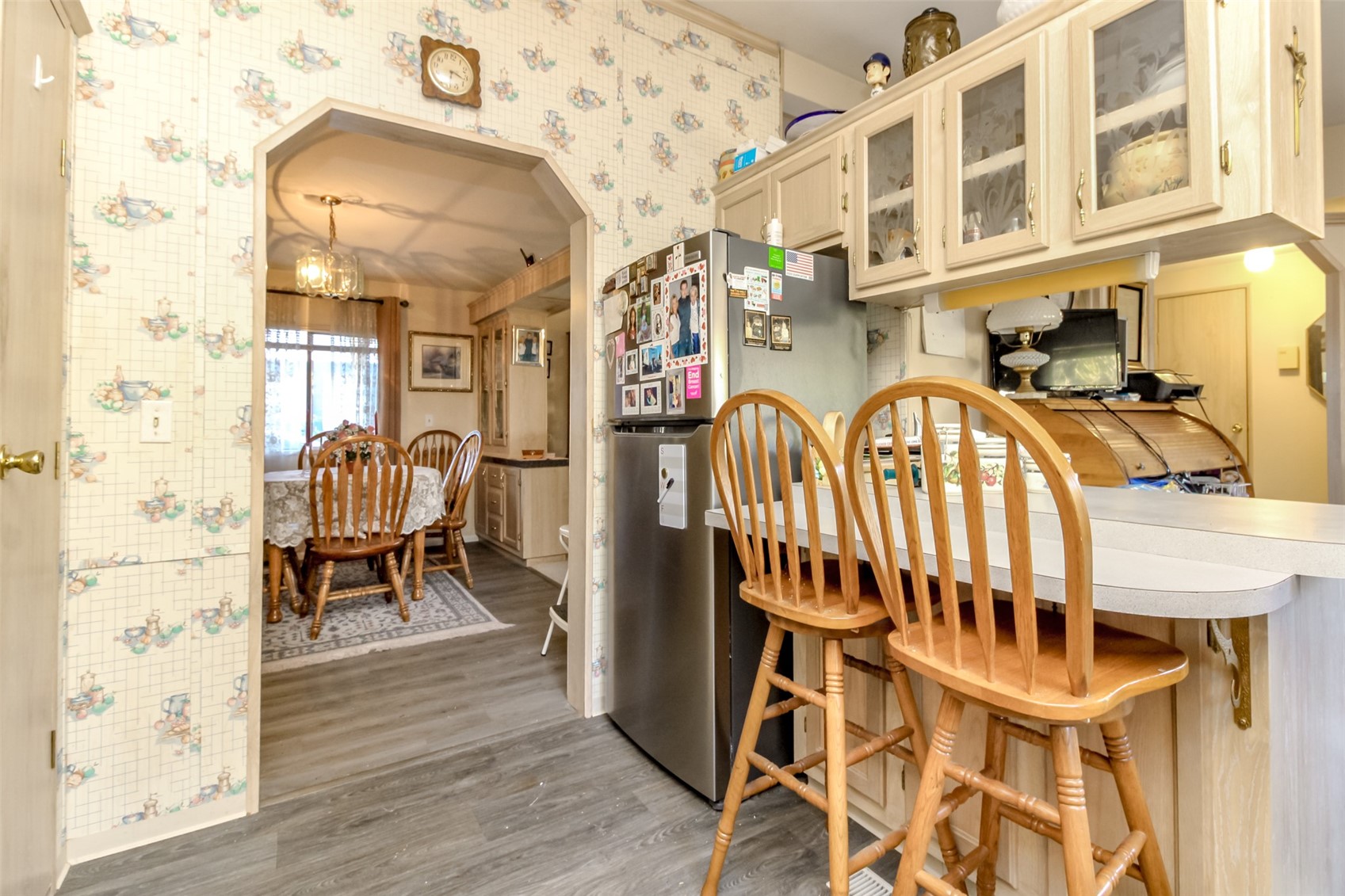 2611 South 288th Street, Unit 74 Federal Way, WA 98003 - Photo 12 of 30 a view of a balcony dining table and chairs