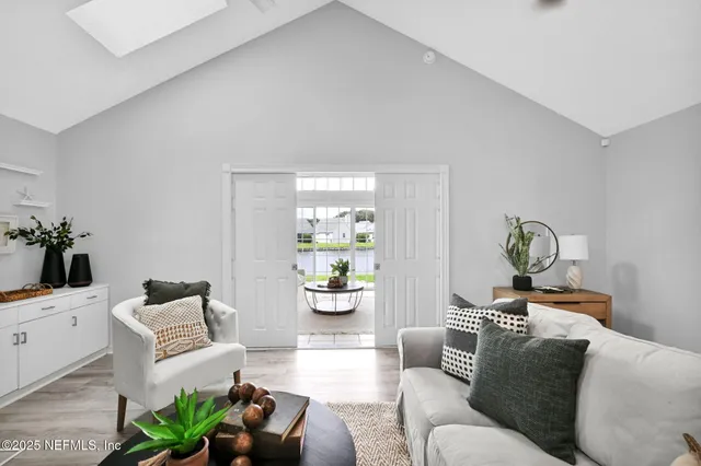 a view of a lake with a mountain