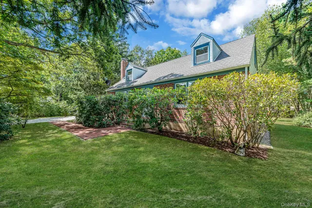 a view of a back yard of the house