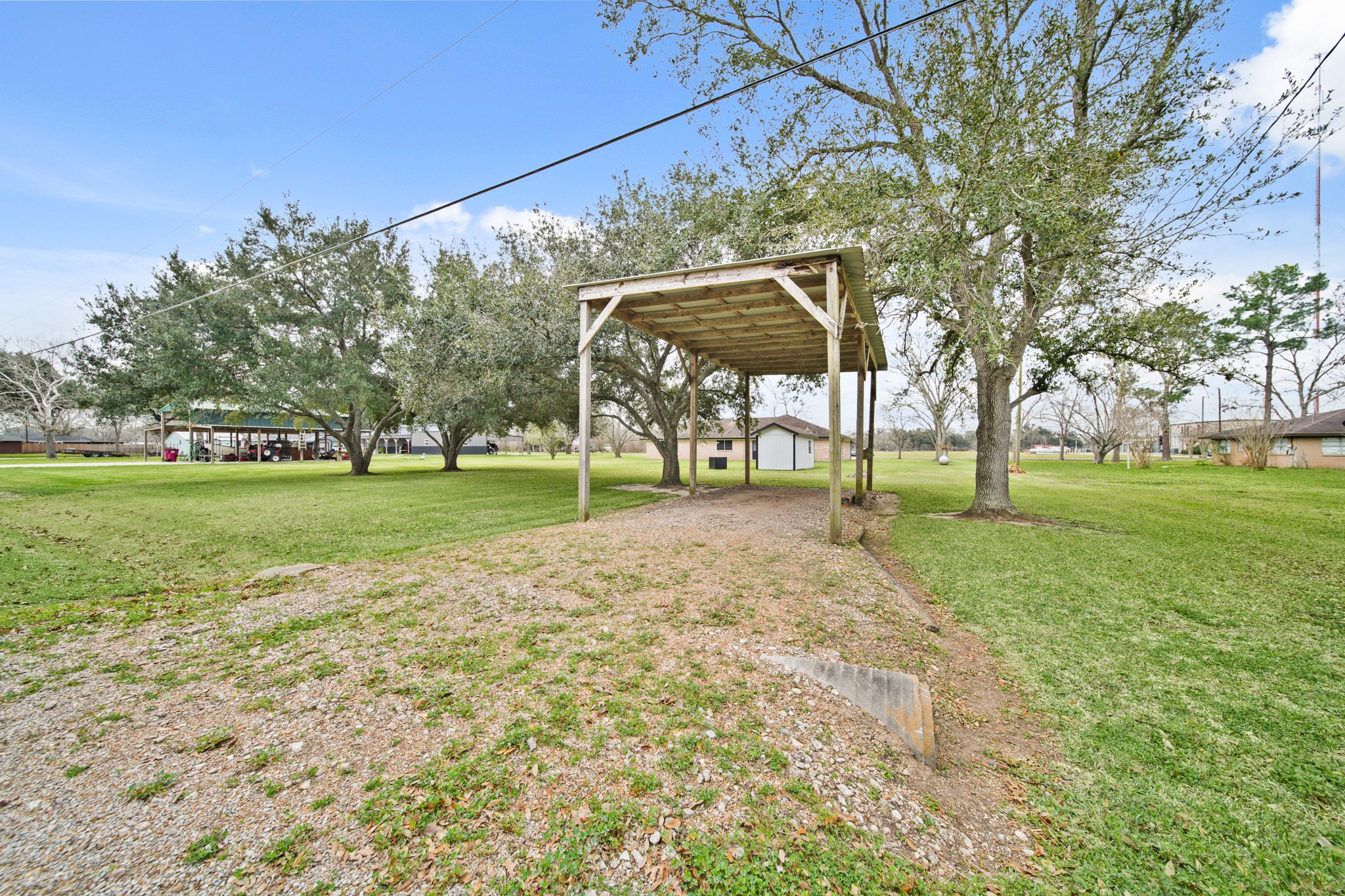 1438 County Road 348 Brazoria, TX 77422 - Photo 5 of 25 a view of a park with tree s