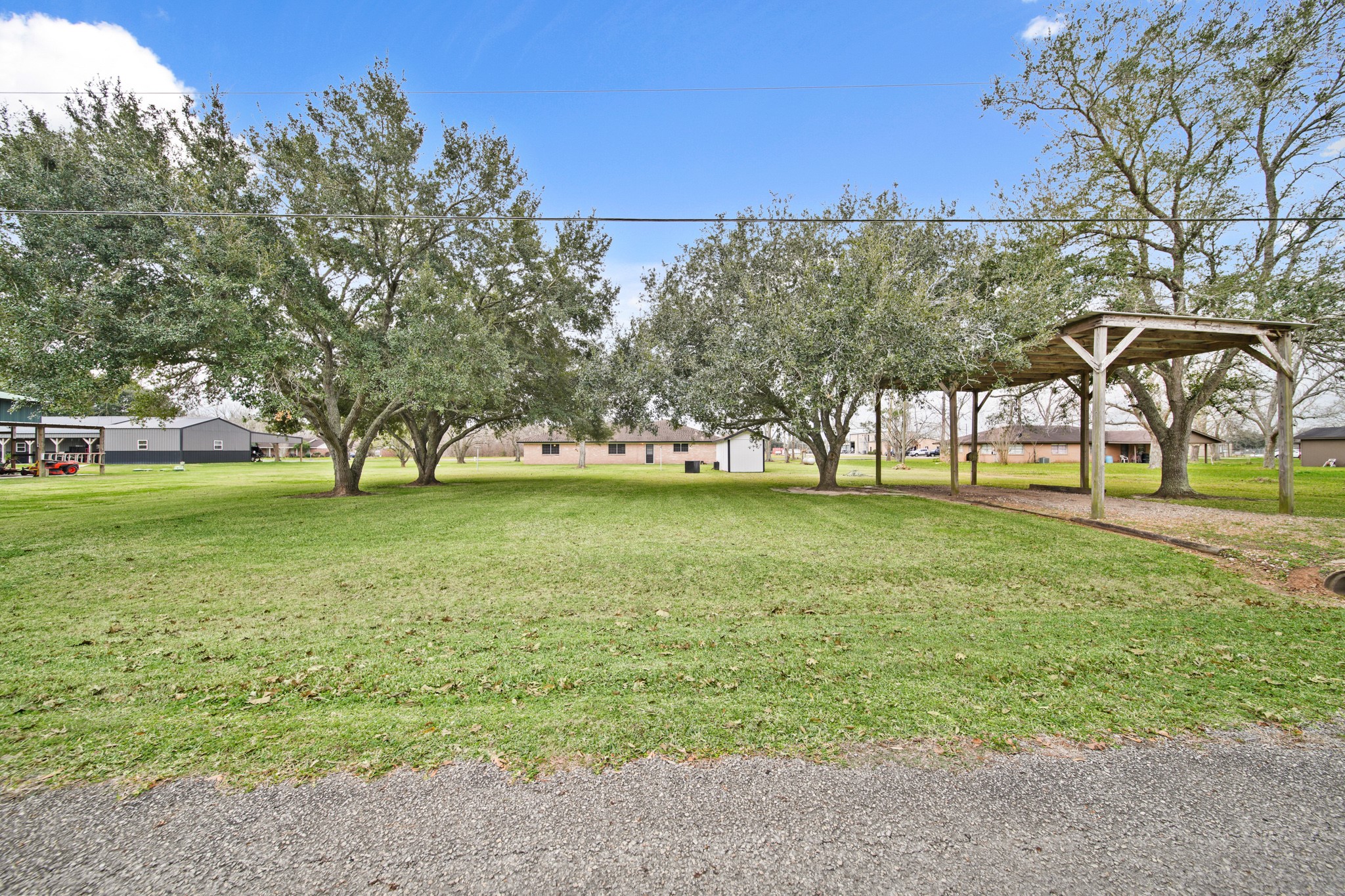 1438 County Road 348 Brazoria, TX 77422 - Photo 6 of 25 a view of yard with trees