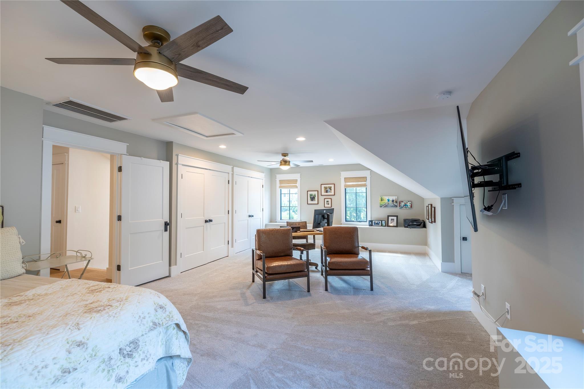 18353 John Connor Road Cornelius, NC 28031 - Photo 18 of 47 a living room with furniture and a large window
