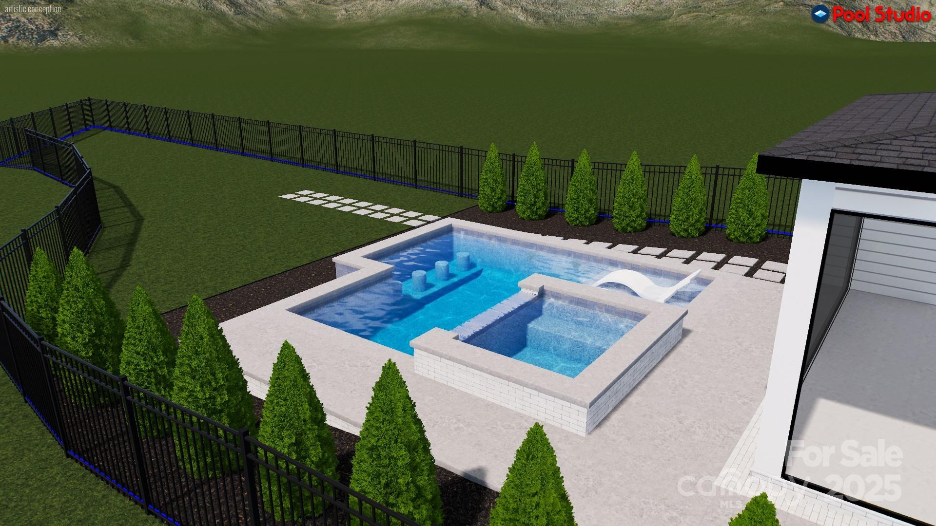 18353 John Connor Road Cornelius, NC 28031 - Photo 46 of 47 a view of a balcony with chairs