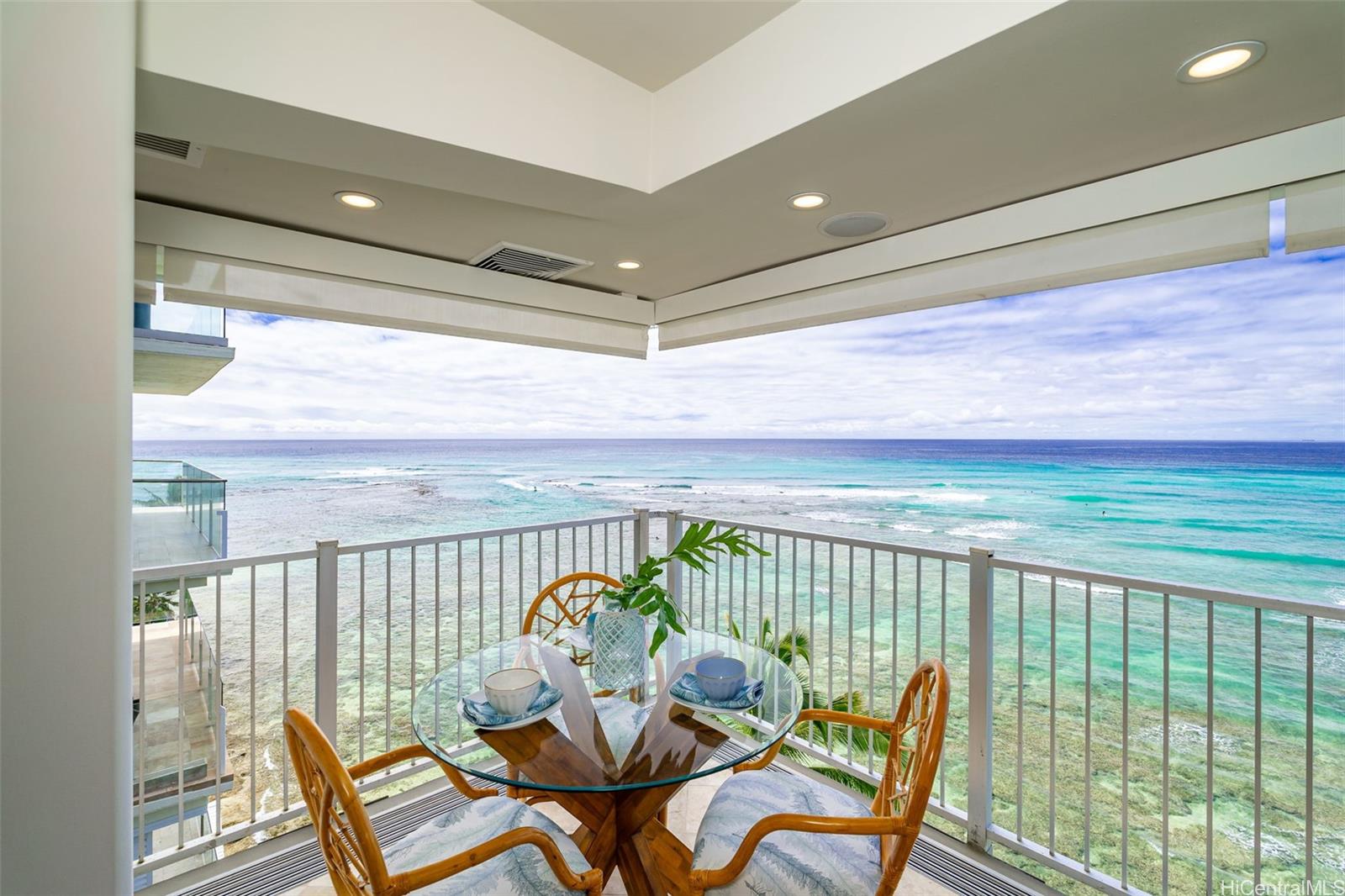 Paradise Found! Enjoy endless ocean views from this high floor unit on the coveted Gold Coast of Oahu. This is  one of only a handful of buildings along the South shore of the island.