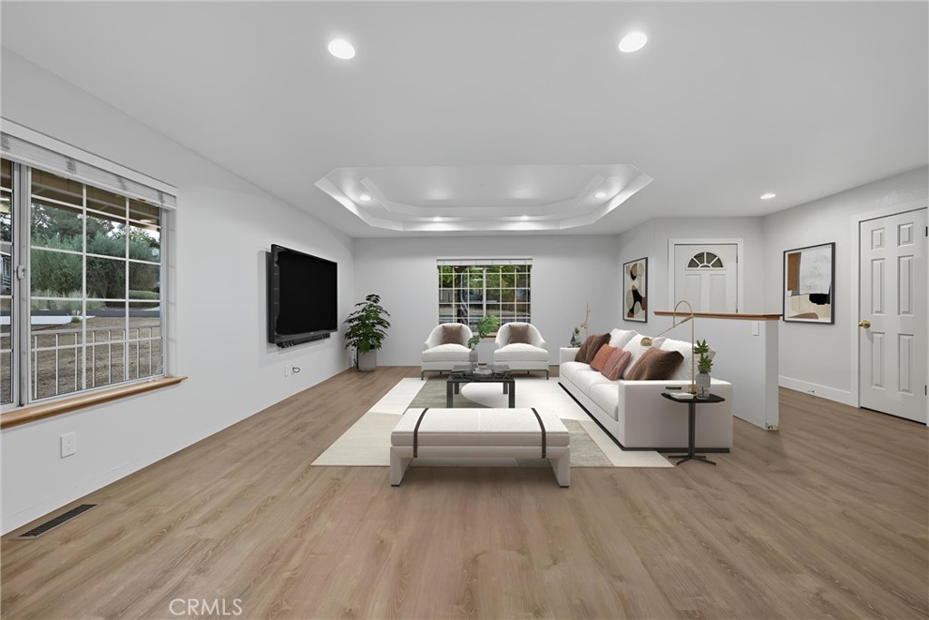 19231 Ravenhill Road Hidden Valley Lake, CA 95467 - Photo 13 of 45 Living Room - Virtually Staged
