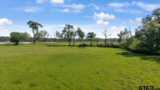a view of a golf course