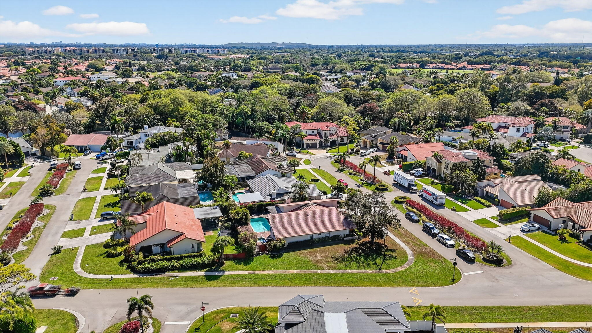 22220 Morning Glory Terrace Boca Raton, FL 33433 - Photo 42 of 69 an aerial view of multiple house