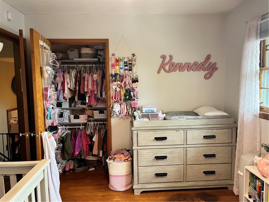 440 School Street Indiana, PA 15701 - Photo 14 of 29 1st Bedroom w/ Custom Closet Racks