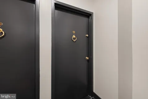 a front view of a building