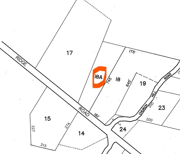 396 Ridge Road Addison, ME 04606 - Photo 14 of 14 Tax Map Highlighted