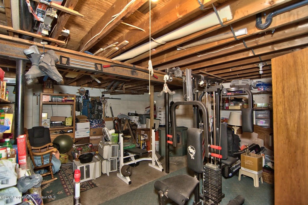 28 Elias Road Moscow, PA 18444 - Photo 20 of 69 a view of a storage room with racks