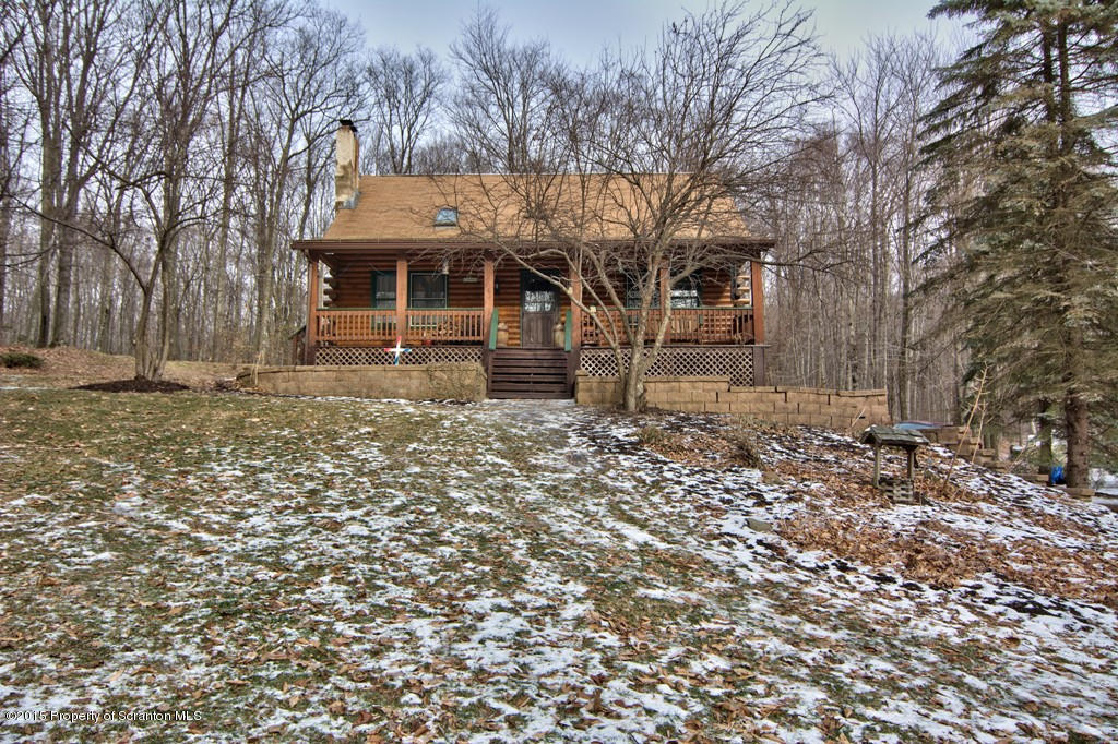28 Elias Road Moscow, PA 18444 - Photo 45 of 69 a front view of a house with a yard
