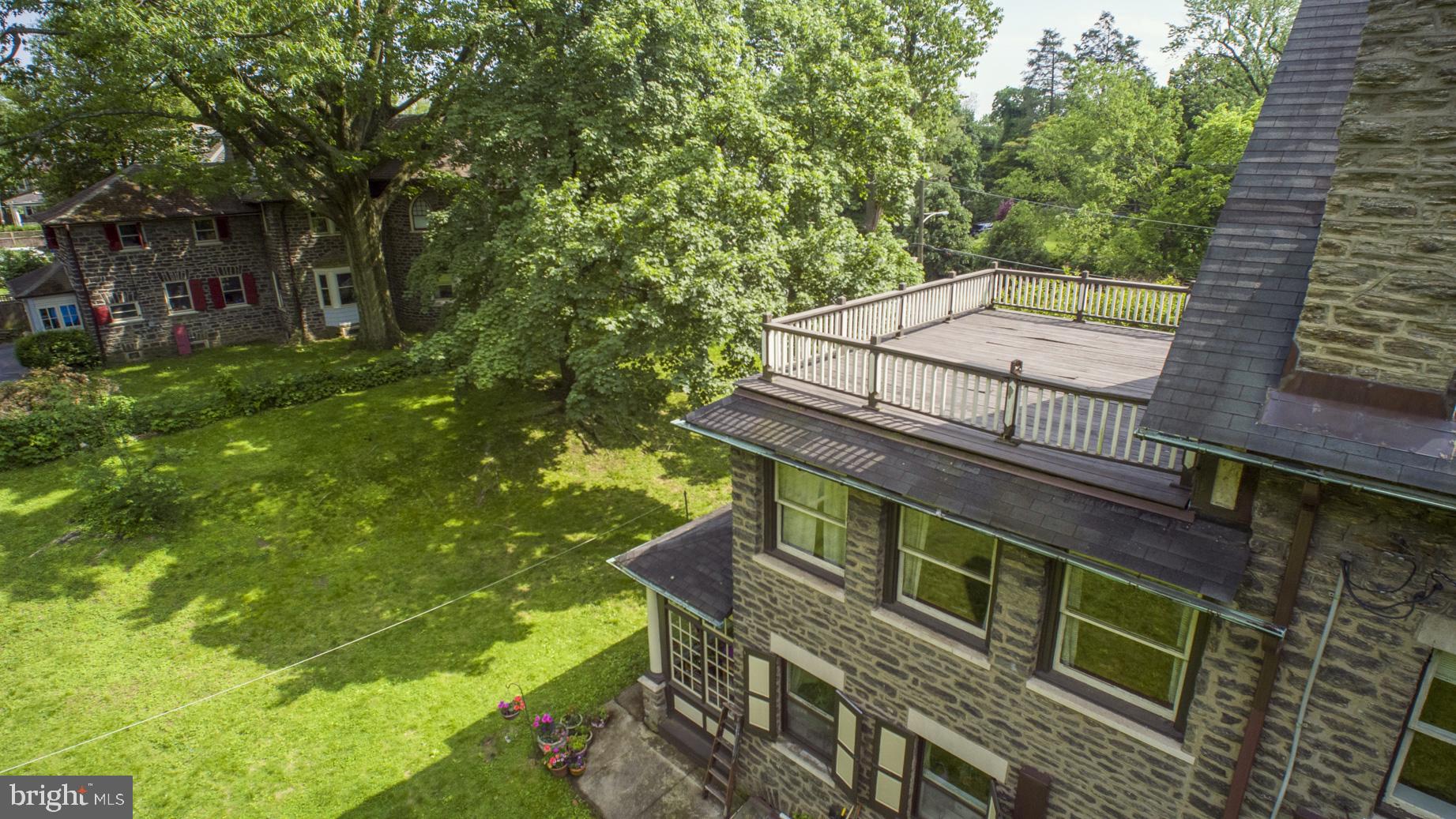 232 Pelham Road Philadelphia, PA 19119 - Photo 43 of 44 upper deck accessed from 3rd floor