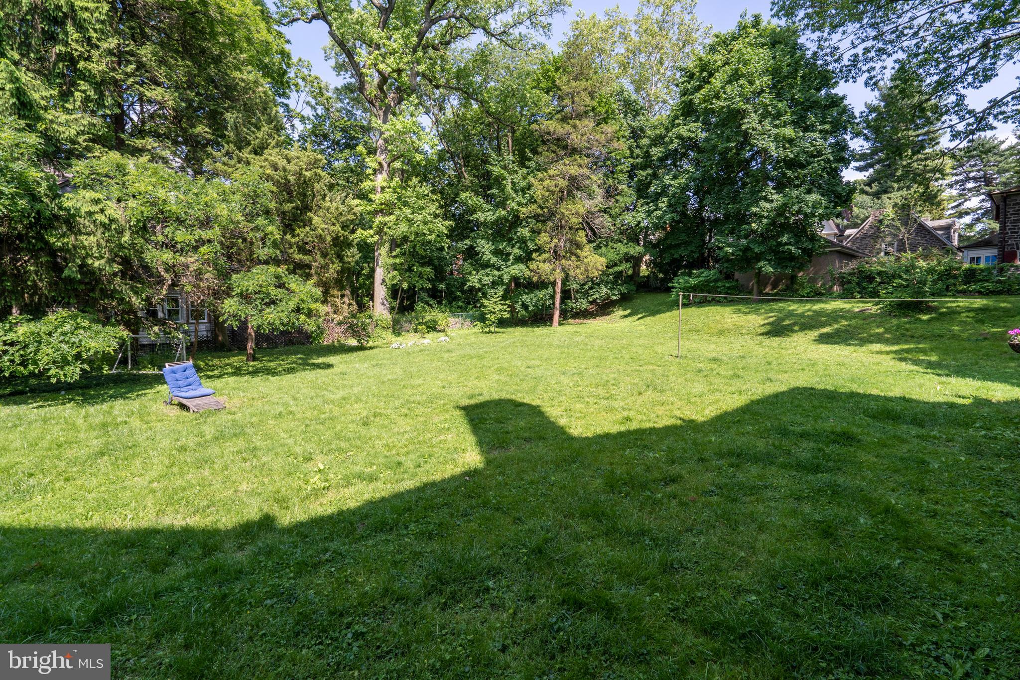 232 Pelham Road Philadelphia, PA 19119 - Photo 44 of 44 expanse of lawn on 1 acre property