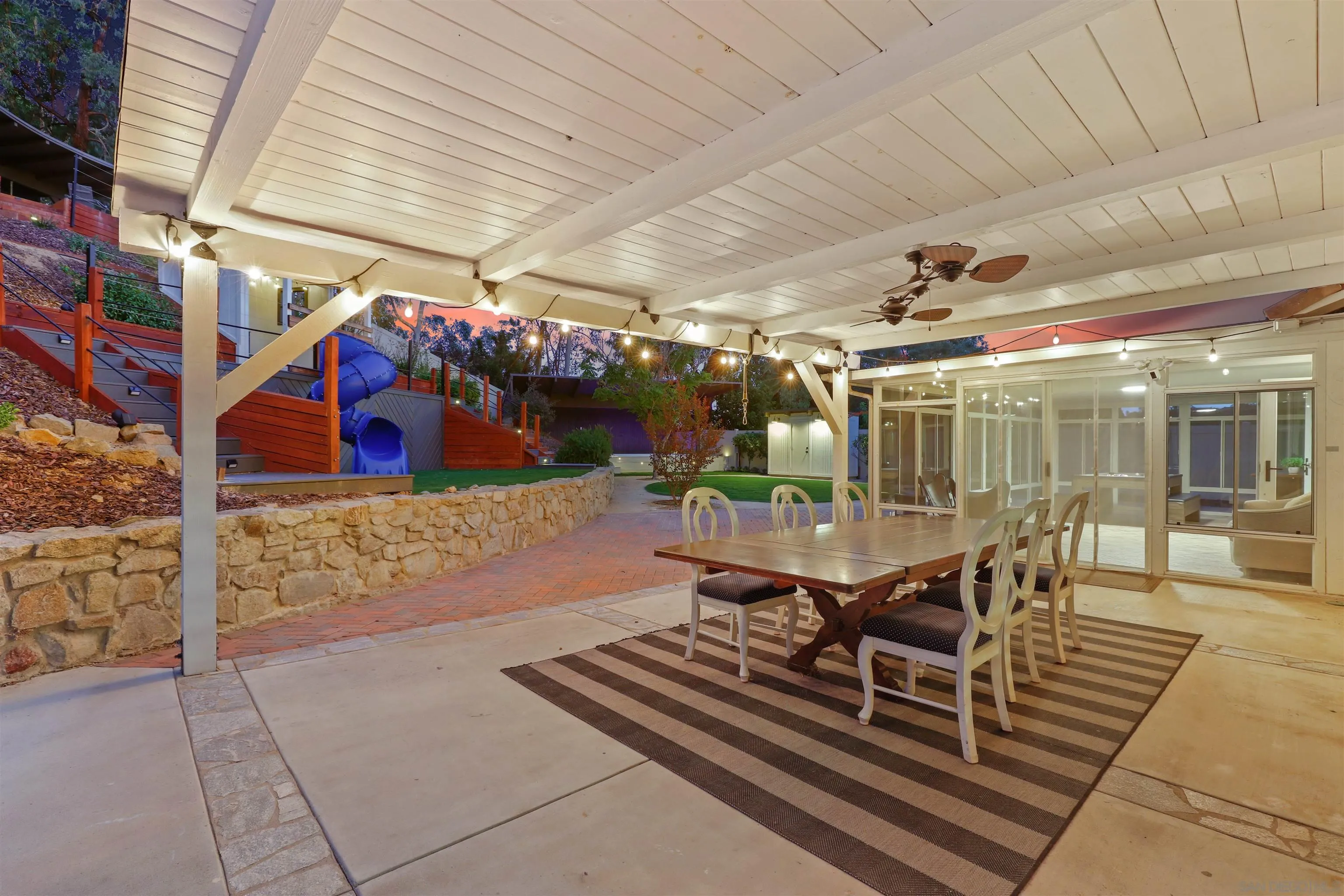 14717 Fieldview Way Poway, CA 92064 - Photo 8 of 35 a view of a patio with table and chairs
