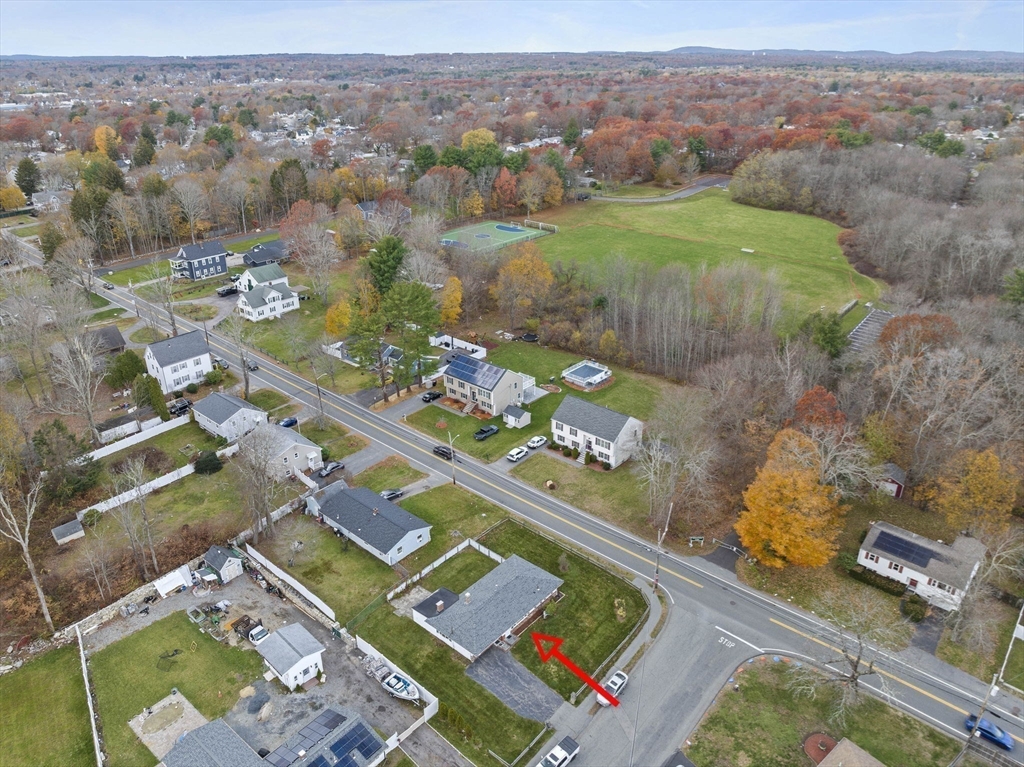 36 Dix Road Brockton, MA 02302 - Photo 29 of 31 an aerial view of a residential houses with outdoor space