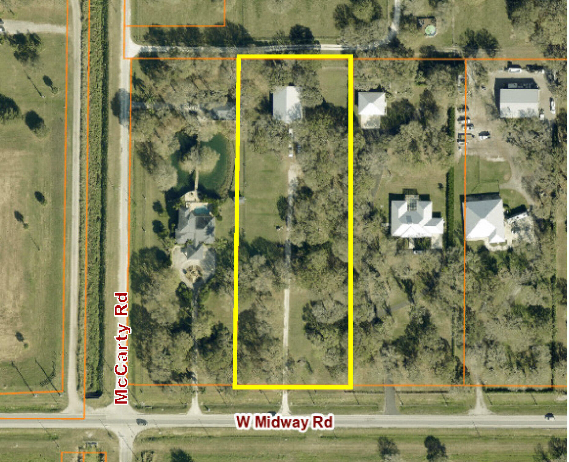 Xxx West Midway Road Fort Pierce, FL 34945 - Photo 20 of 20 Aerial w markup