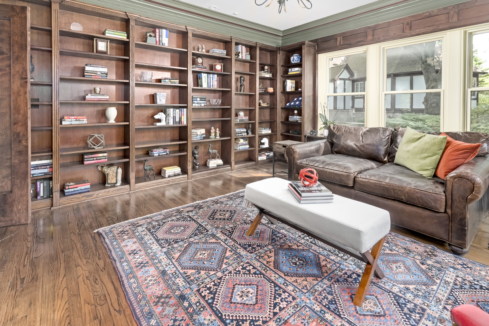1111 Sheridan Road Wilmette, IL 60091 - Photo 29 of 76 a living room with furniture and a rug