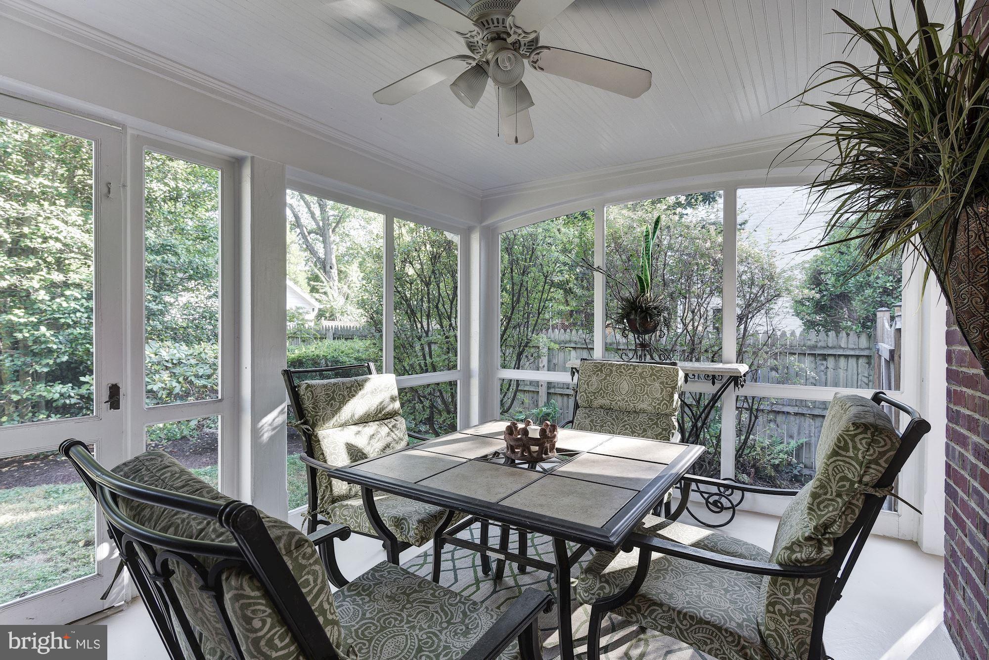 7507 Brookville Road Chevy Chase, MD 20815 - Photo 5 of 23 Screen-In Porch
