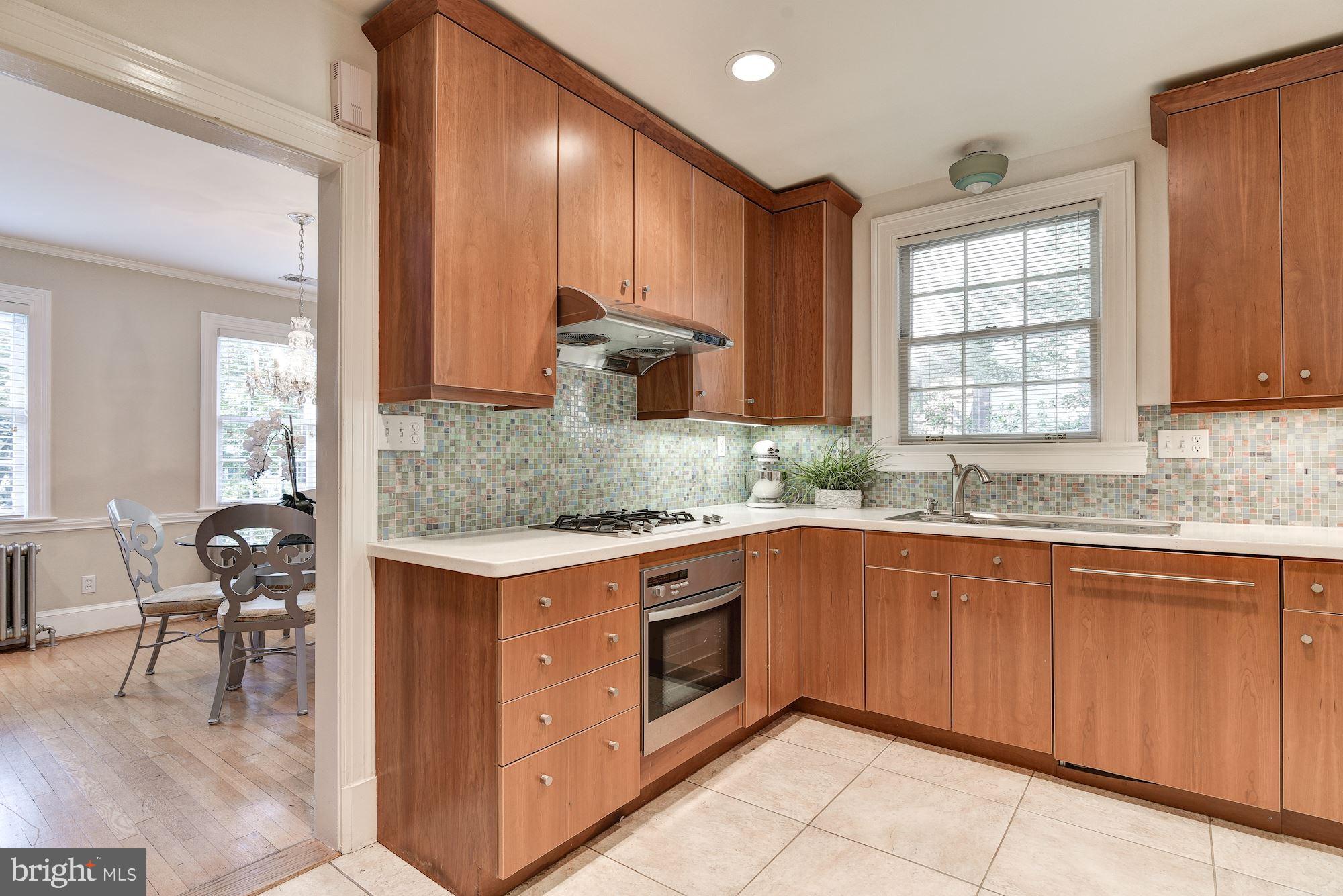 7507 Brookville Road Chevy Chase, MD 20815 - Photo 7 of 23 Renovated Kitchen