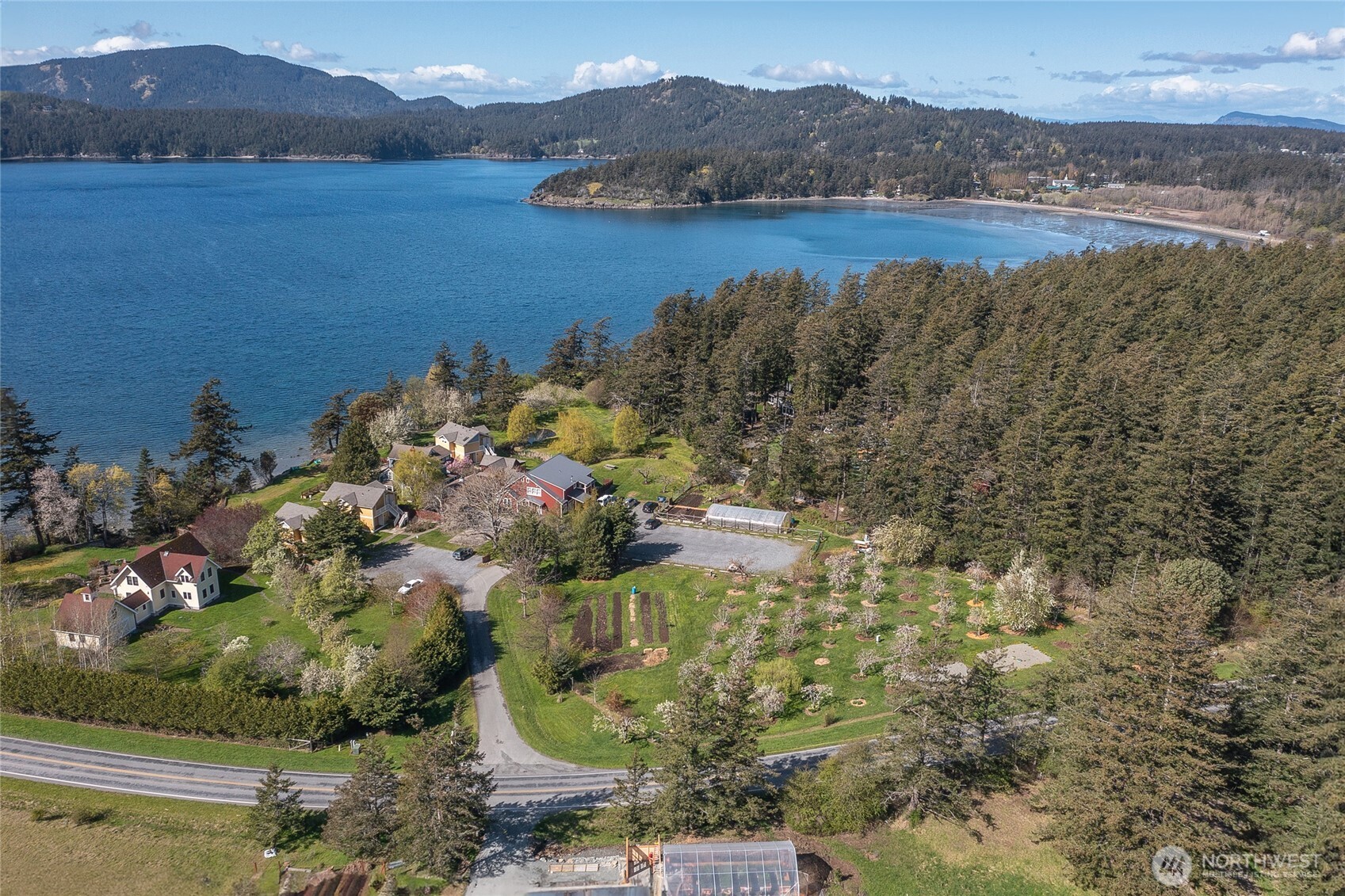 326 Olga Road Orcas Island, WA 98245 - Photo 34 of 39 a view of lake and mountain