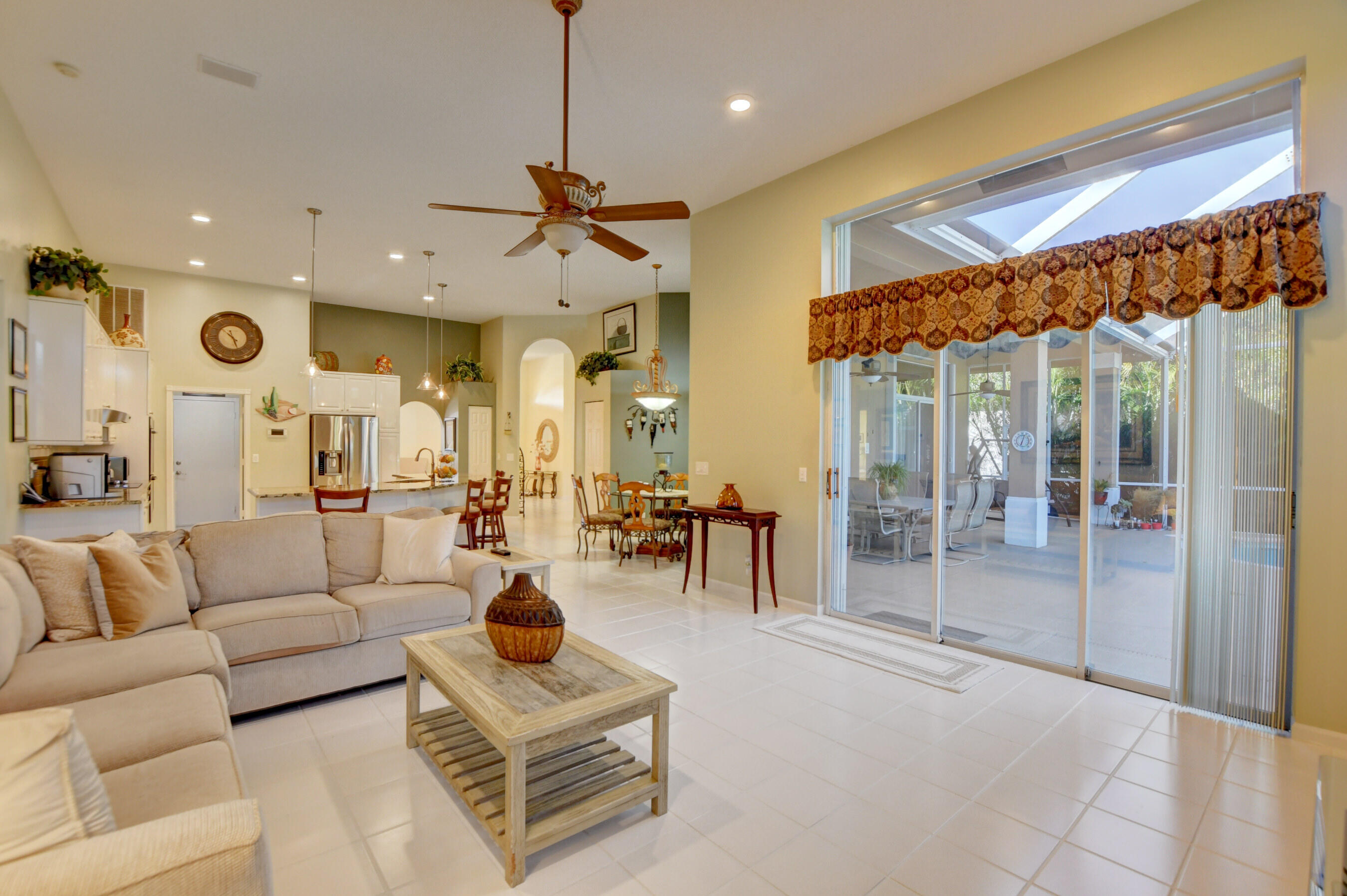 10546 Maple Chase Drive Boca Raton, FL 33498 - Photo 10 of 39 Living Room and Kitchen Open Concept