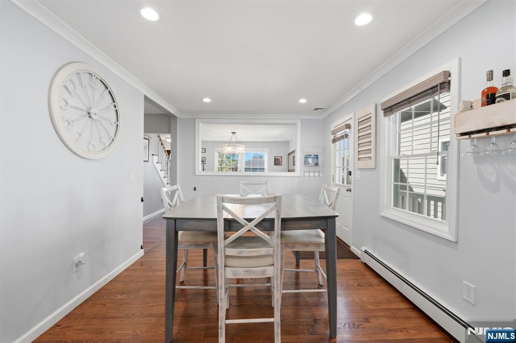 44 Alpine Place Kearny, NJ 07032 - Photo 24 of 50 a view of a dining room with furniture and a window