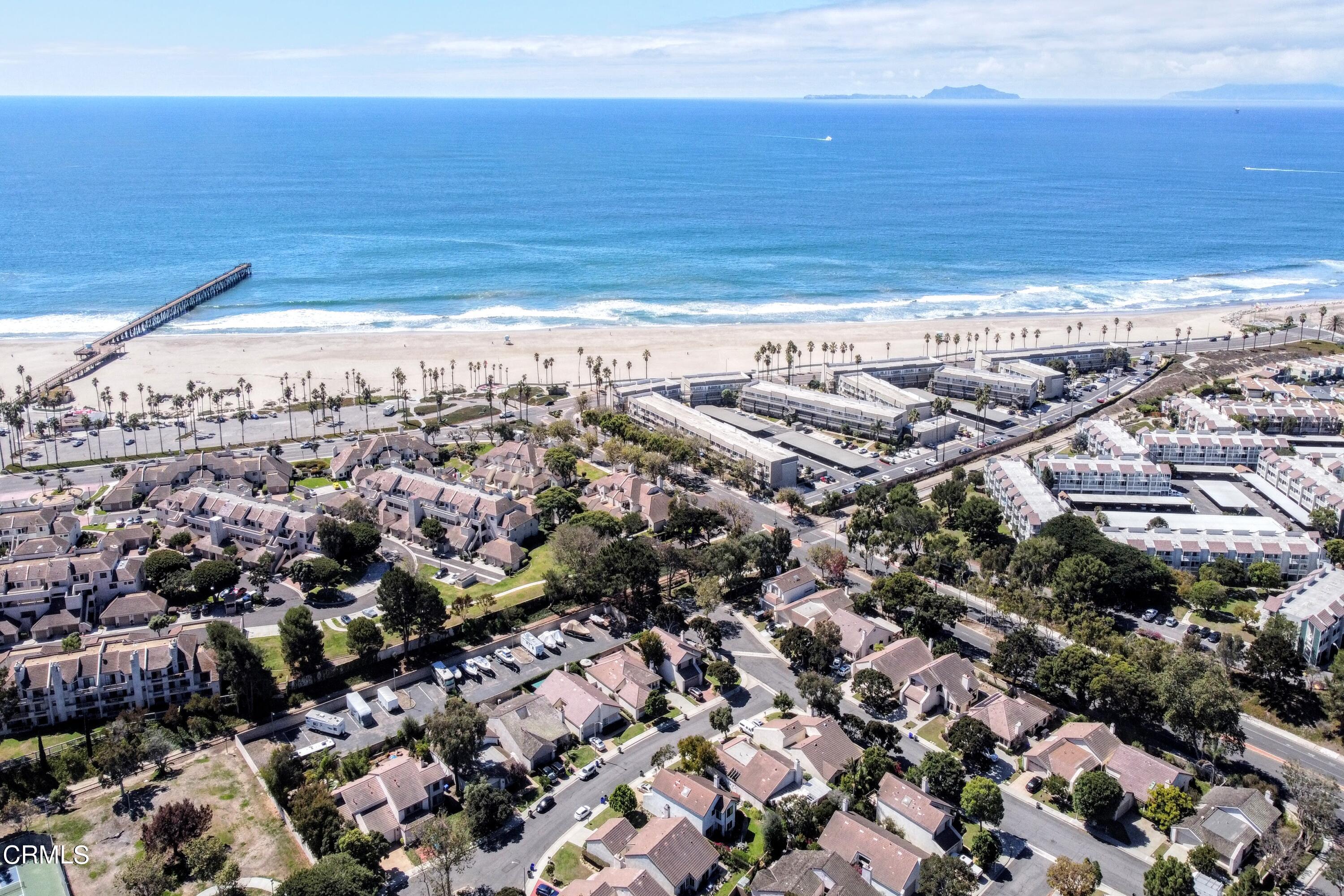263 South Ventura Road, Unit 272 Port Hueneme, CA 93041 - Photo 1 of 40 an aerial view of beach and ocean