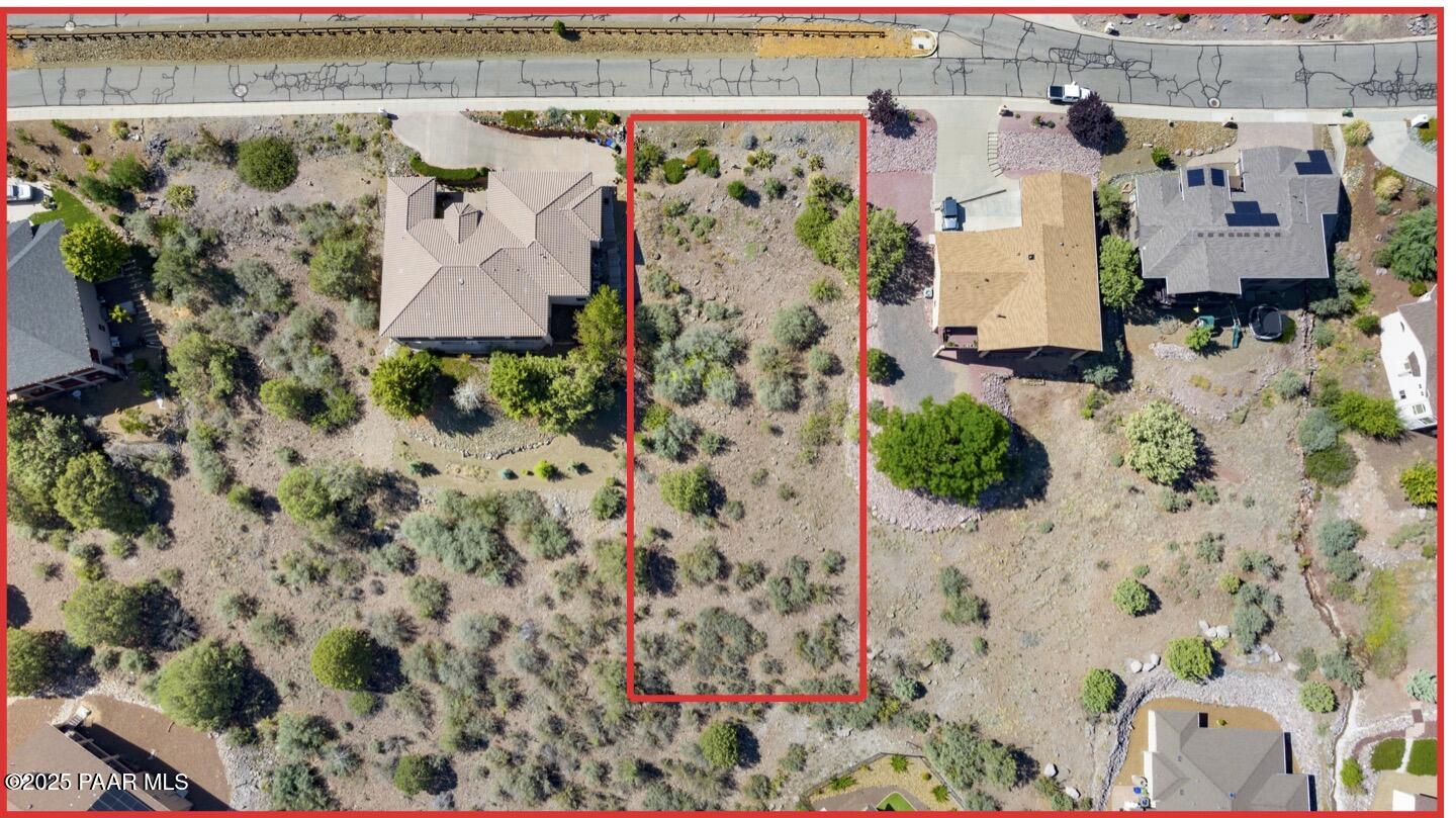 4600 Prairie Trail Prescott, AZ 86301 - Photo 11 of 19 an aerial view of a house with a yard and large trees