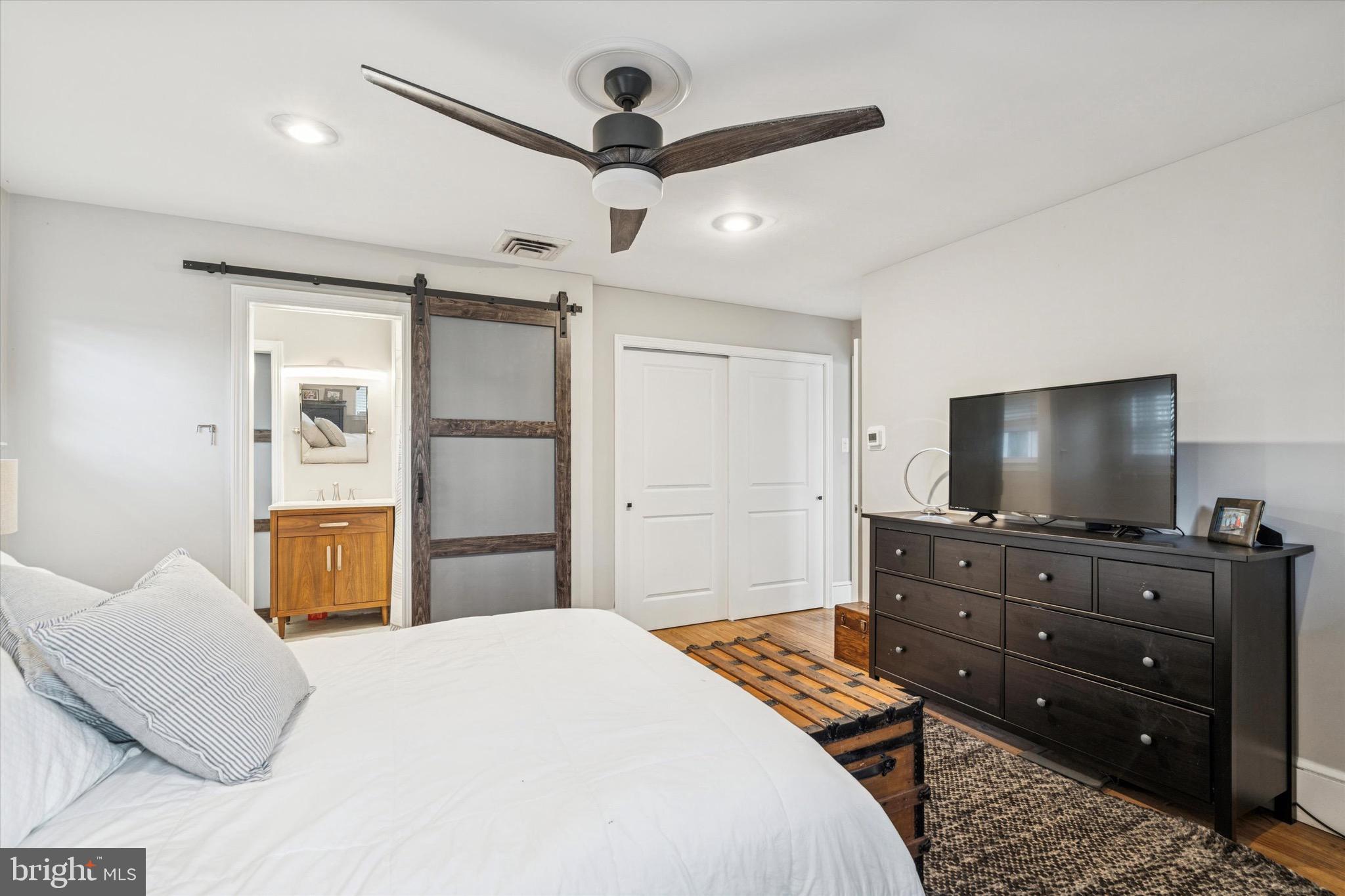 591 West Hoffecker Road Pottstown, PA 19465 - Photo 16 of 25 Primary Bedroom looking into Master Bath
