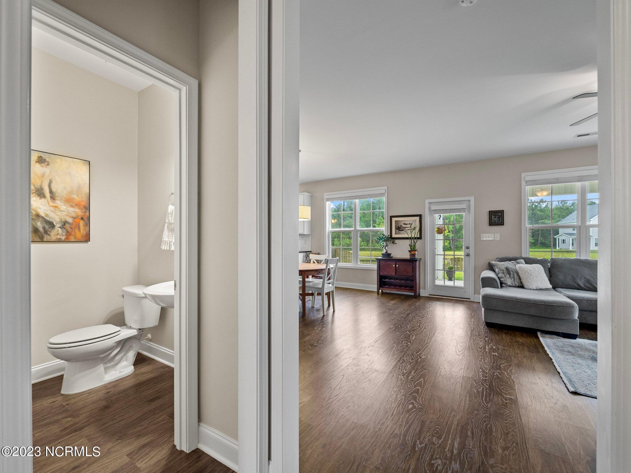 142 Poplar Branch Way Hampstead, NC 28443 - Photo 15 of 58 Main Level Half Bath