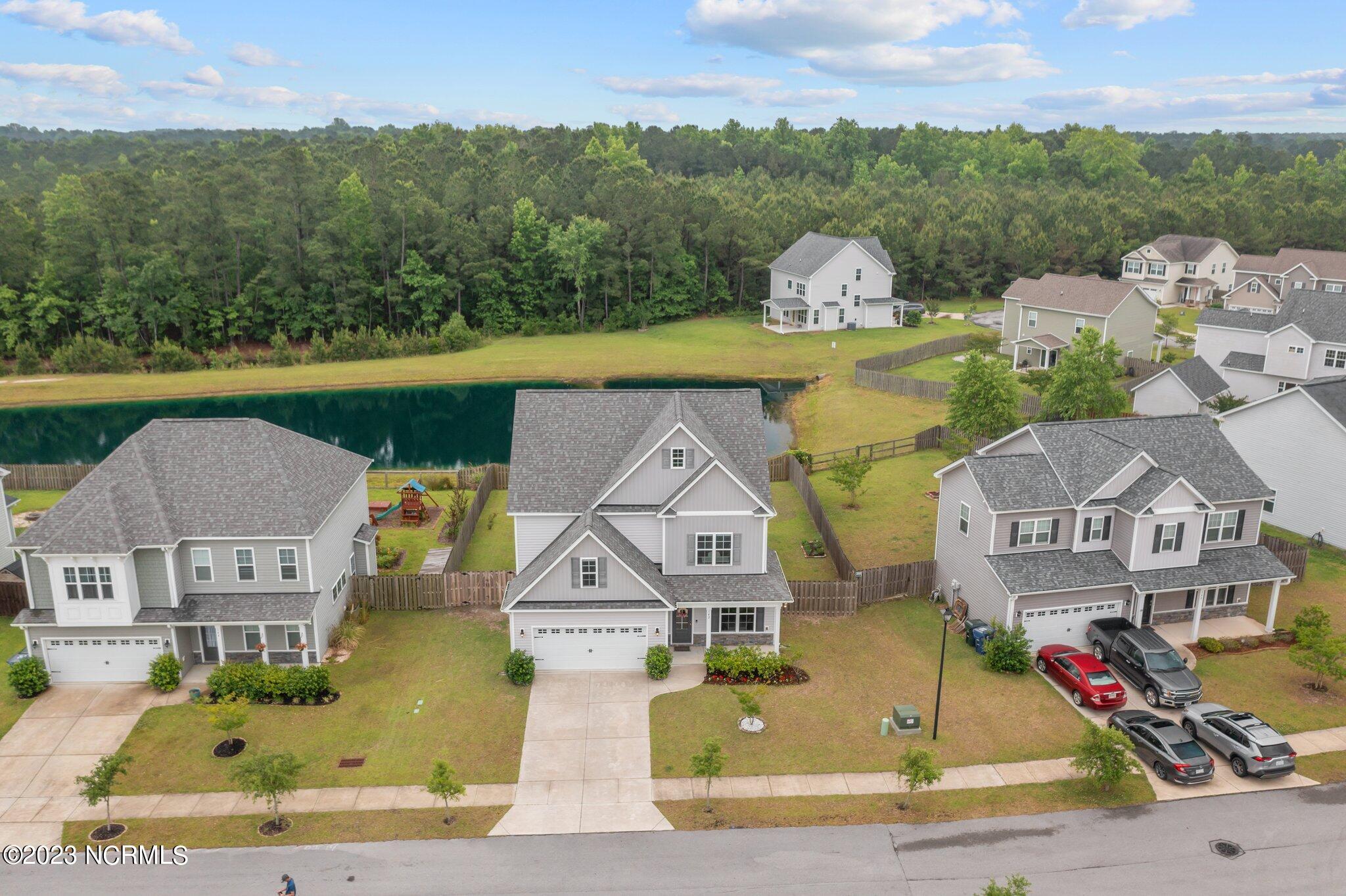 142 Poplar Branch Way Hampstead, NC 28443 - Photo 51 of 58 142 Poplar Branch Aerial