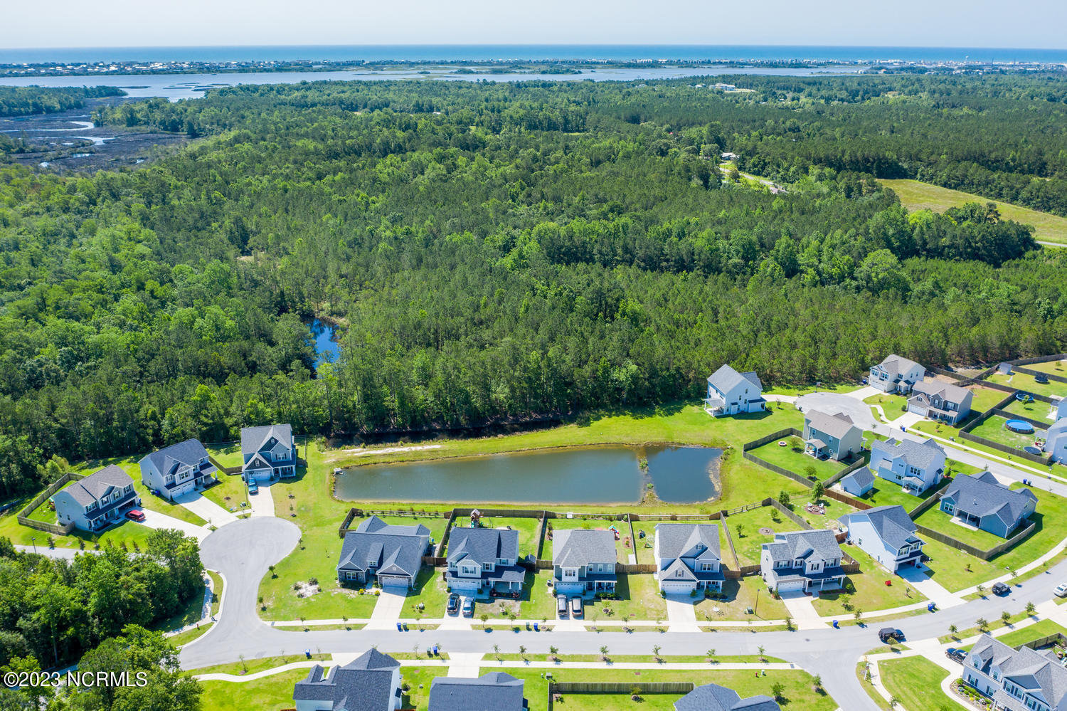 142 Poplar Branch Way Hampstead, NC 28443 - Photo 55 of 58 142 Poplar Branch Aerial